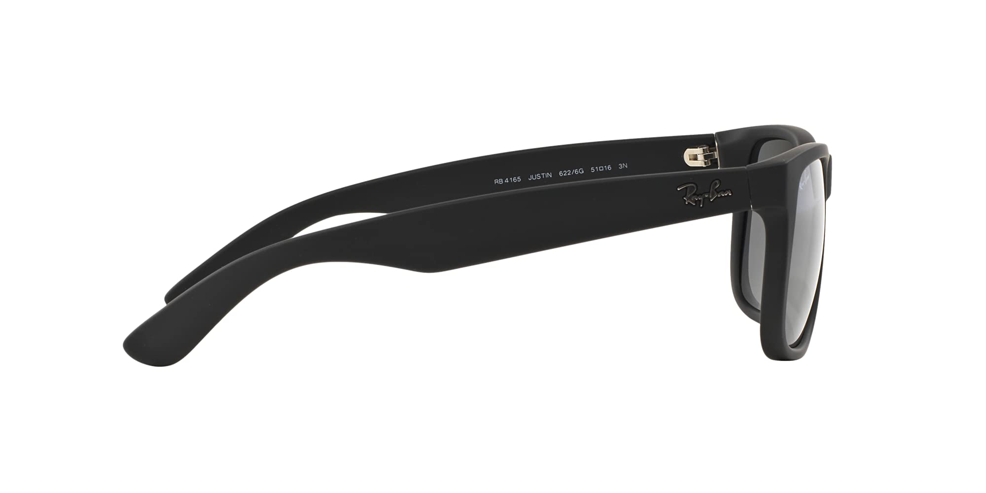 Ray-Ban RB4165 Justin Polarized Sunglasses with Case & Cleaning Cloth - UV Protection for Driving, Outdoor Sports & Fashion