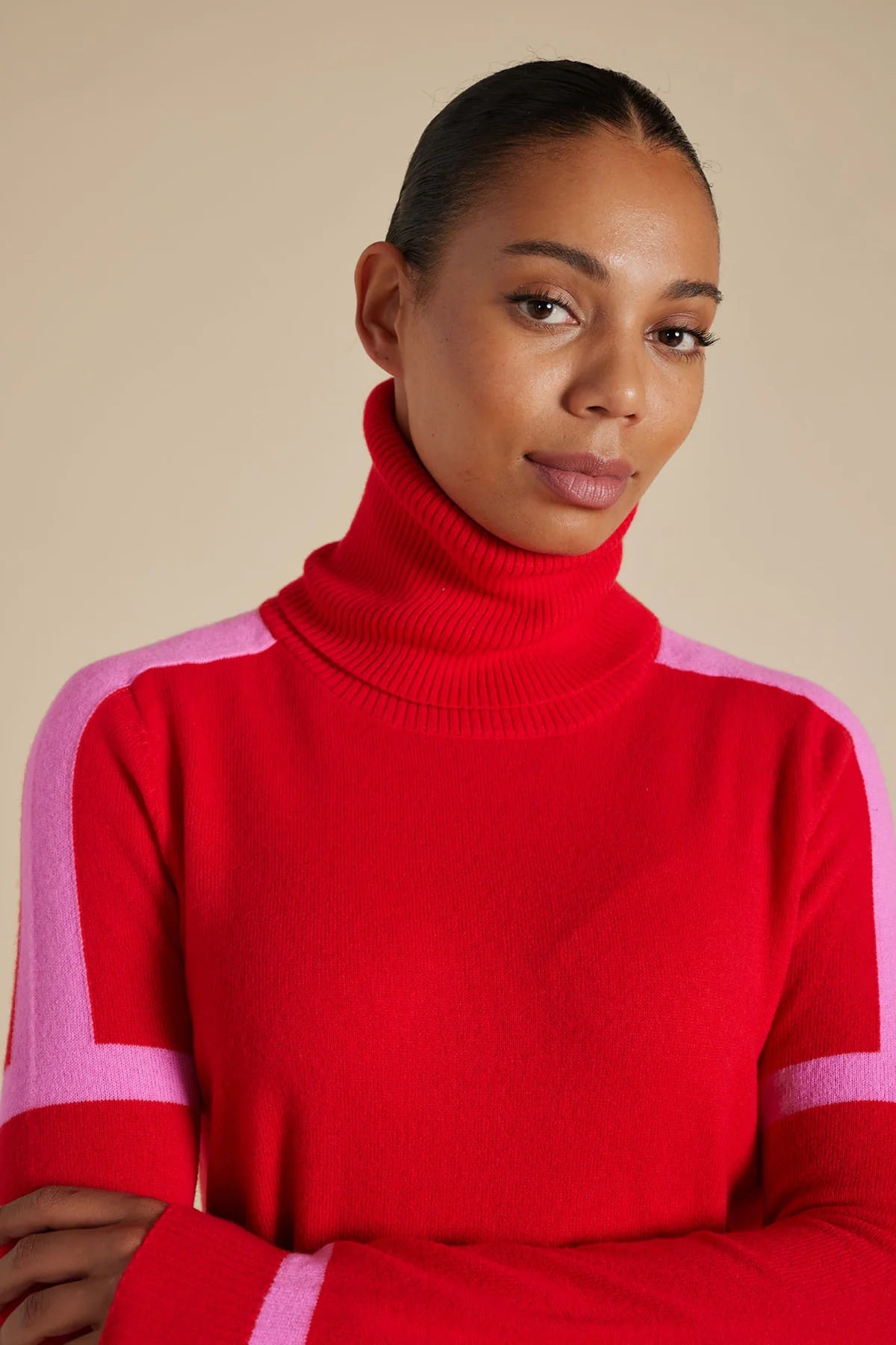 Emerson Sweater in Fire Engine Red - Stylish & Comfortable Knitwear for Men & Women | Perfect for Casual Outfits, Office Wear & Winter Layering