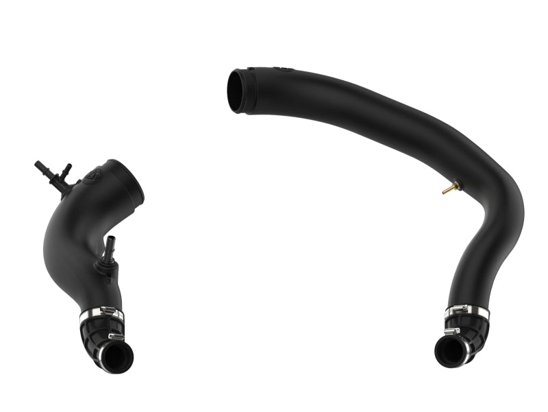 aFe 15-16 Ford F150 V6 3.5L Turbo Inlet Pipes - High Performance Air Intake System (Black) - Upgrade for Better Engine Airflow & Horsepower Boost - Perfect for Off-Roading & Towing
