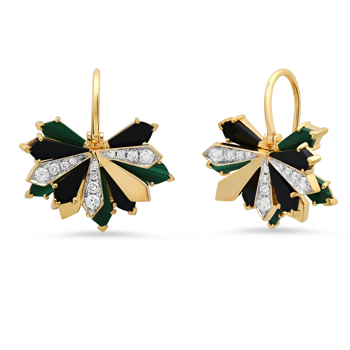 Stylish Penacho Fan Earrings Set - 3 Unique Combinations for Women | Boho Chic Accessories for Parties, Weddings & Festivals