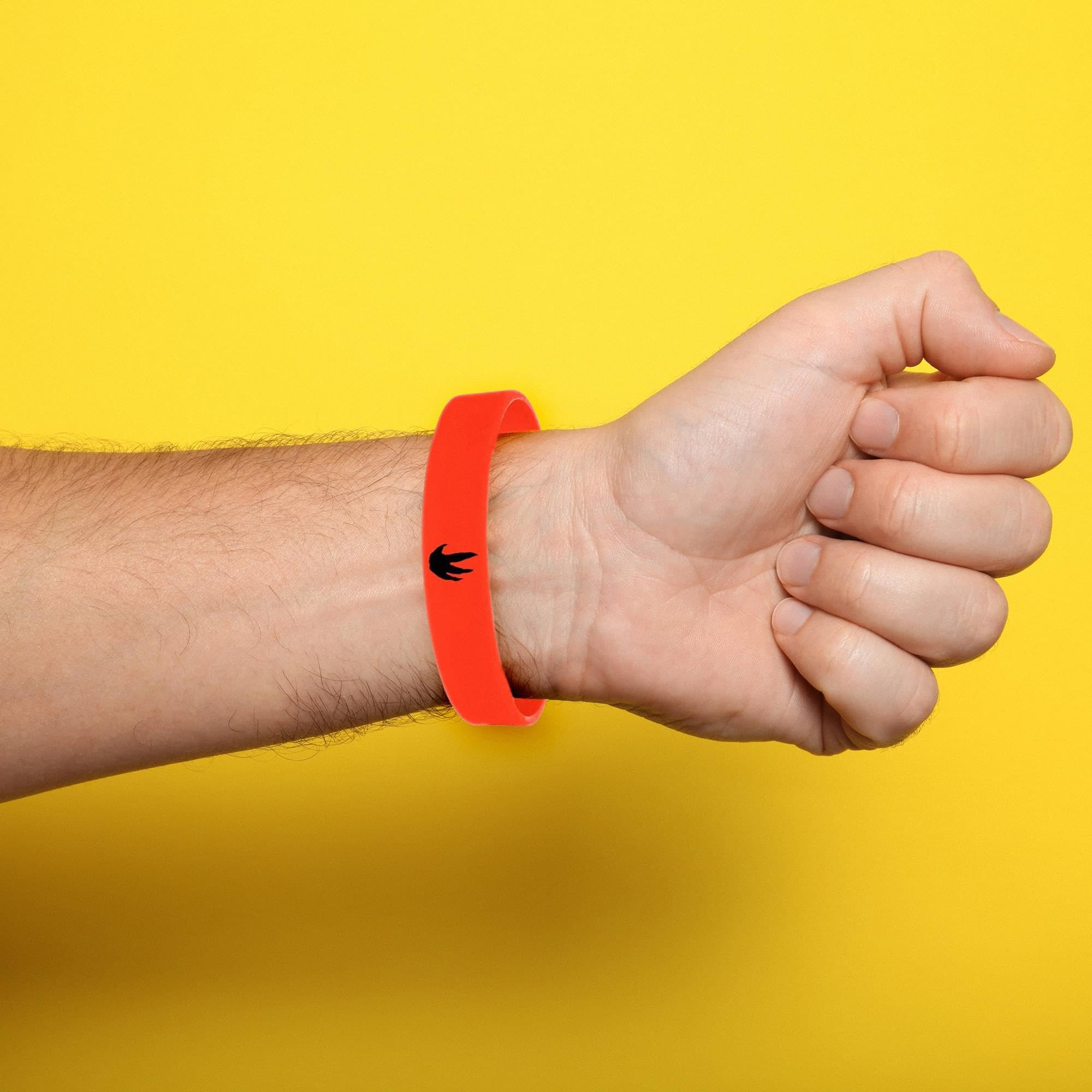 Evolve Monster Logo Silicone Wristband - Durable Rubber Bracelet for Fitness, Sports & Everyday Wear - Perfect for Gym, Running & Casual Outfits