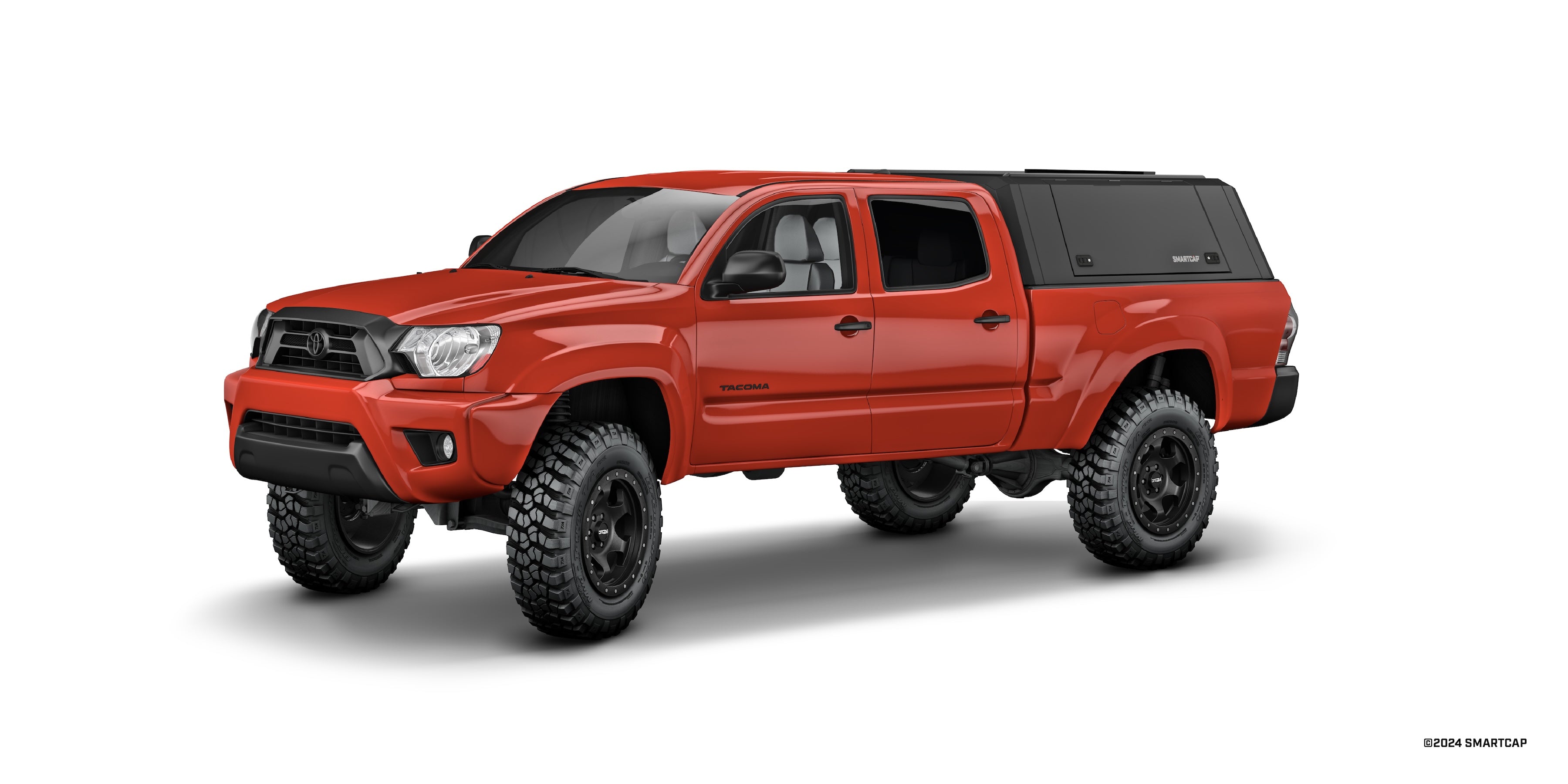 SmartCap EVOa Adventure Truck Bed Cap for 2005-2015 Toyota Tacoma 6' Standard Bed | Durable Tonneau Cover for Camping & Outdoor Gear Protection