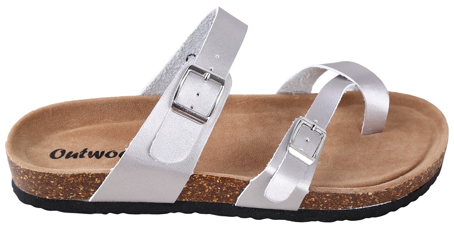 OUTWOODS Women's Comfortable Slider Sandals - Lightweight & Breathable for Summer, Beach, and Casual Wear