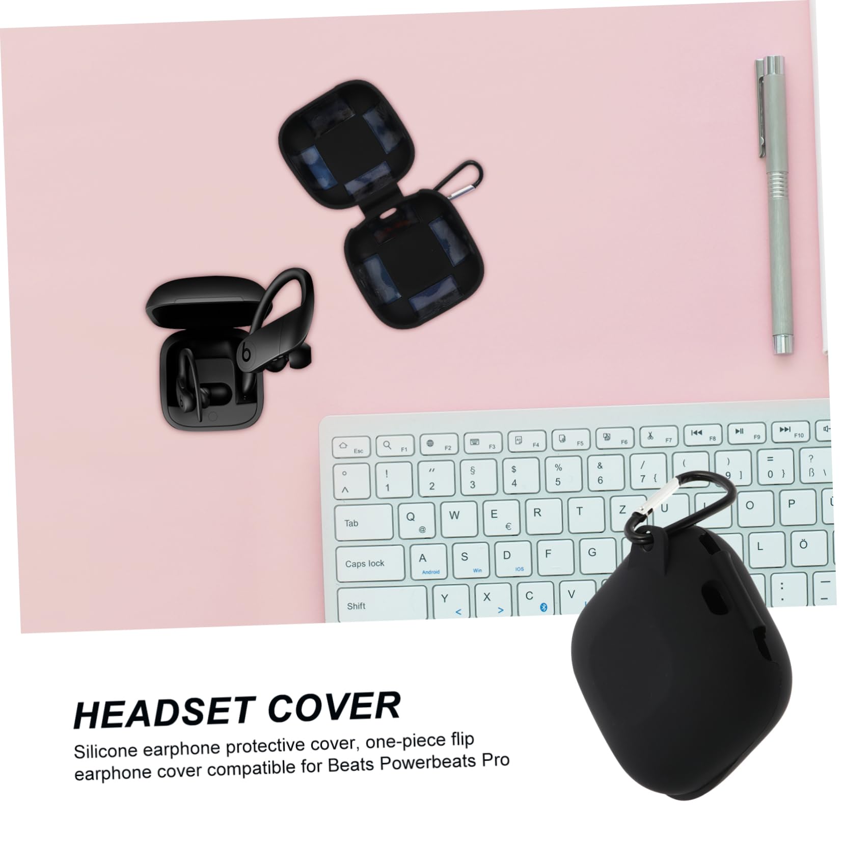 Veemoon Premium Hard Shell Charger Case for Earphones - Durable Headset Storage Bag & Holder - Perfect for Travel, Gym, and Office Organization