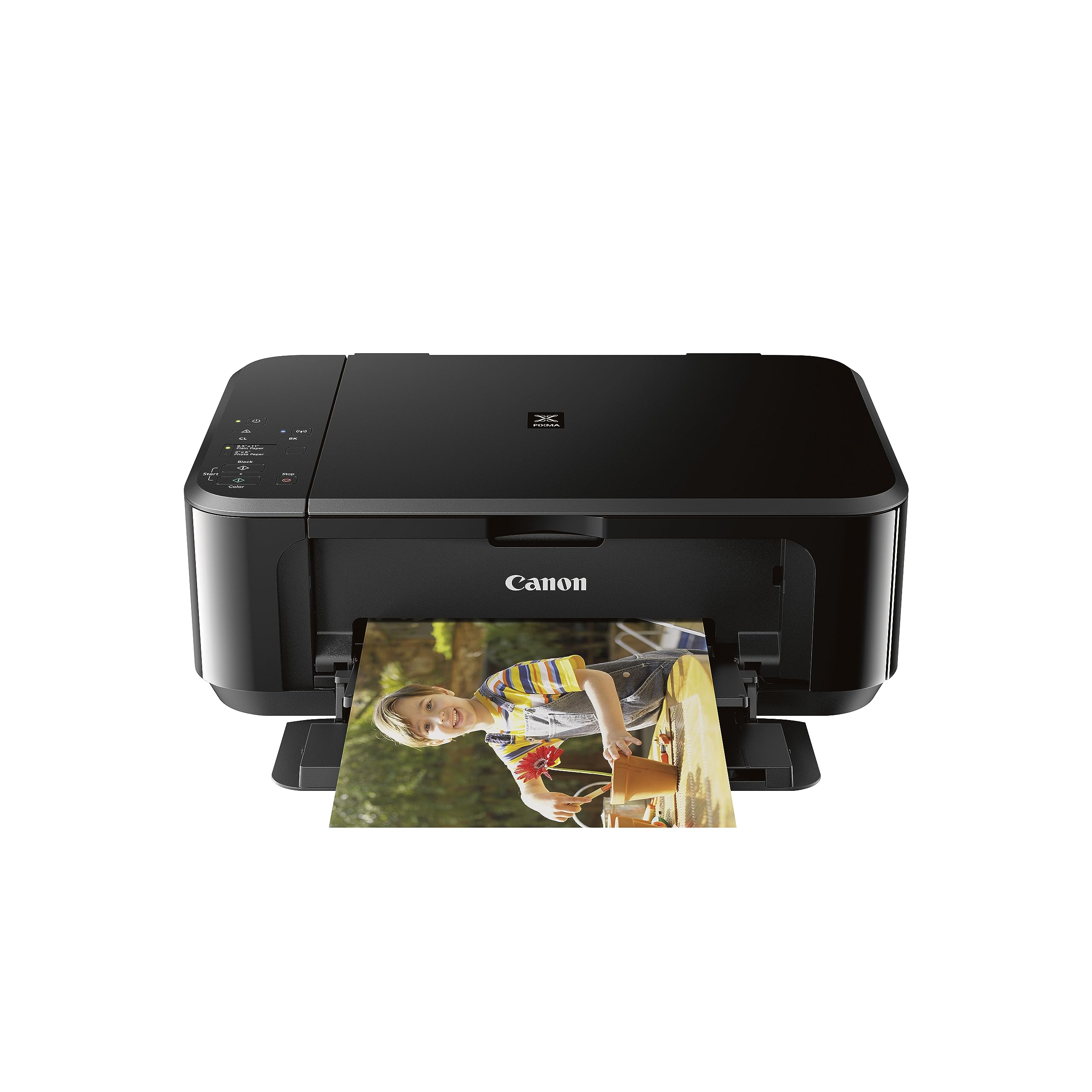 Canon Pixma MG3620 Wireless All-in-One Color Inkjet Printer | Mobile & Tablet Printing | Home Office & School Use | Black