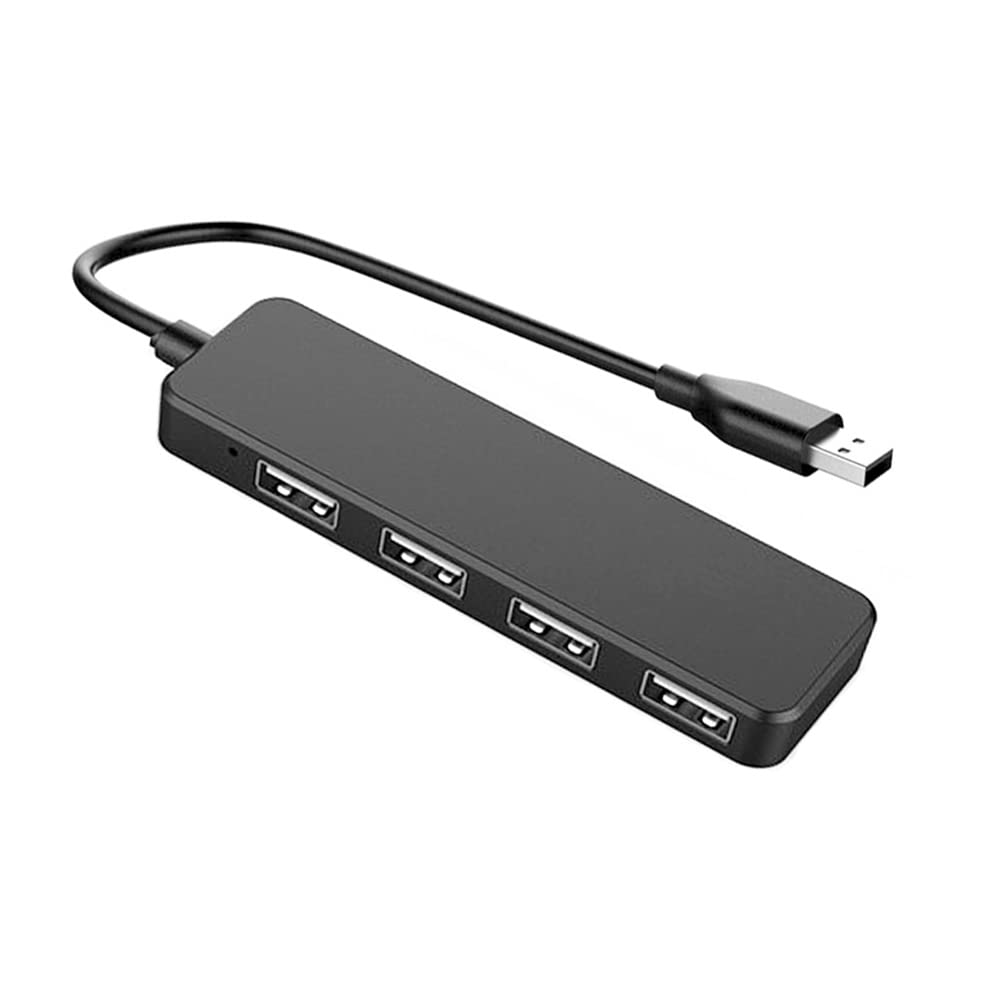 4-Port USB Hub for Laptop, MacBook & PC - Ultra Slim & Portable for Office & Travel