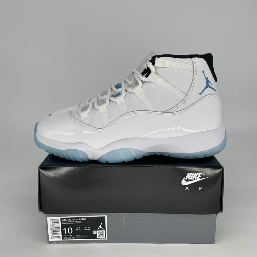 Air Jordan 11 Retro 'Legend Blue' Basketball Shoes - Men's Size 10/Women's 11.5 (CT8012-104) - Perfect for Court Performance & Streetwear Fashion