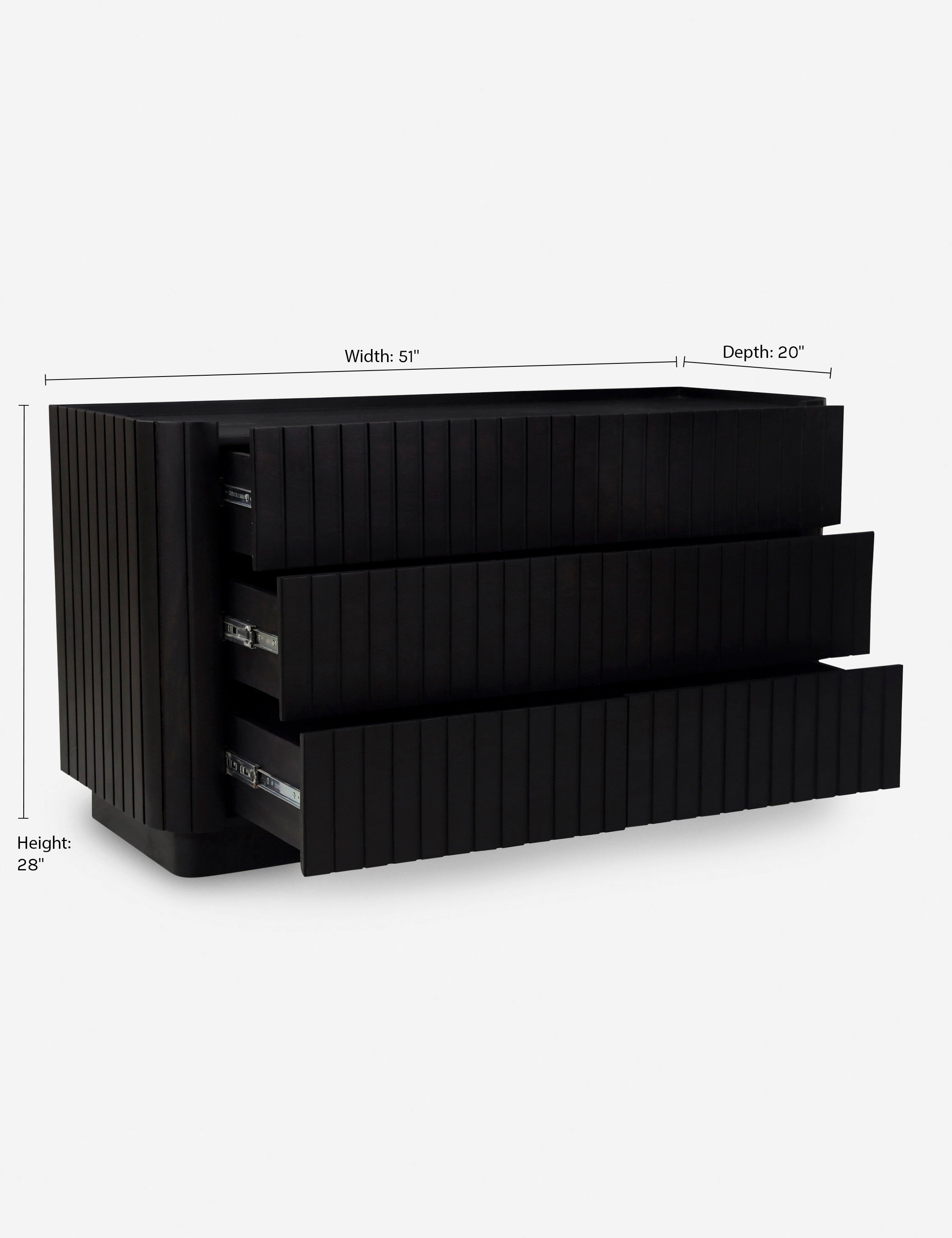 Benedict 6 Drawer Dresser - Modern Wooden Chest of Drawers for Bedroom Storage & Organization | Perfect for Home, Apartment, or Dorm Room Decor