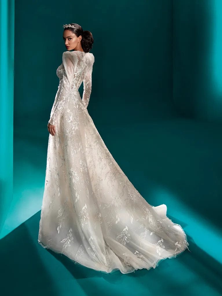 Atelier Pronovias Bijou Wedding Dress - Size 12 | Elegant Bridal Gown for Church Ceremony & Reception