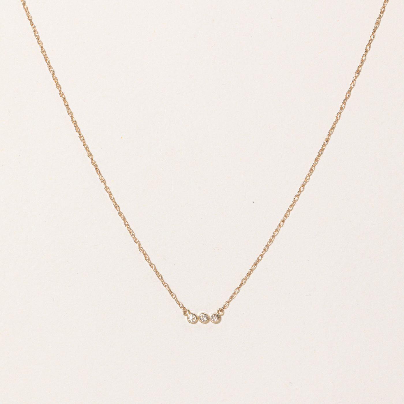 100 Ways Rose Cut Diamond Pendant Necklace | 0.06ctw 18K Gold | Elegant Jewelry Gift for Women | Perfect for Weddings, Anniversaries & Special Occasions