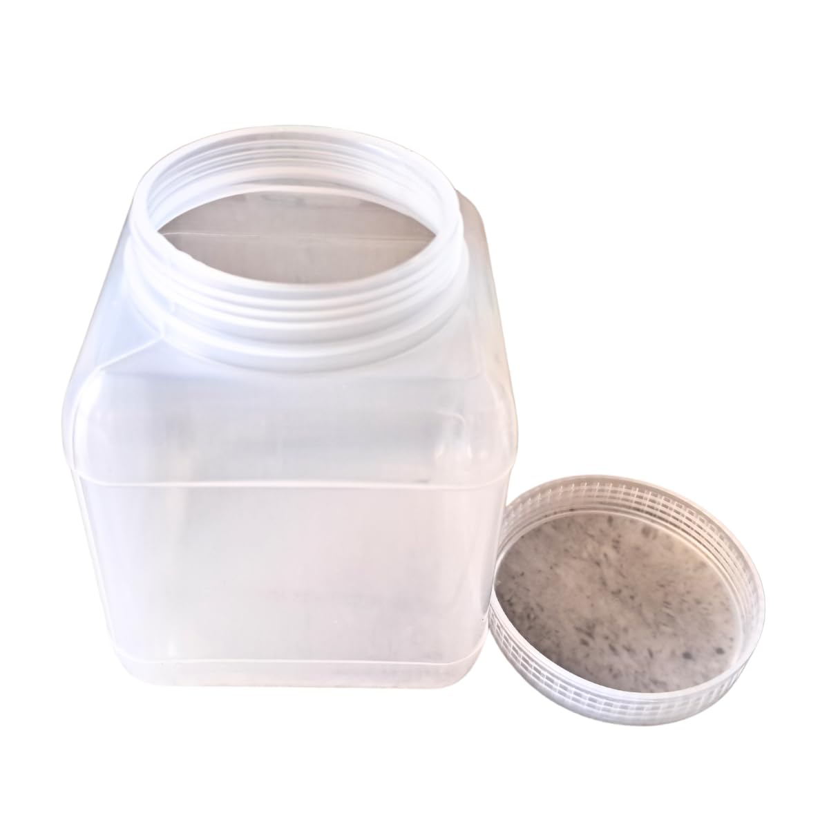 12-Pack 1000ml Plastic Storage Box with Lid - Durable Lab Sample Containers for Scientific Experiments, Organizing Small Parts & Craft Supplies