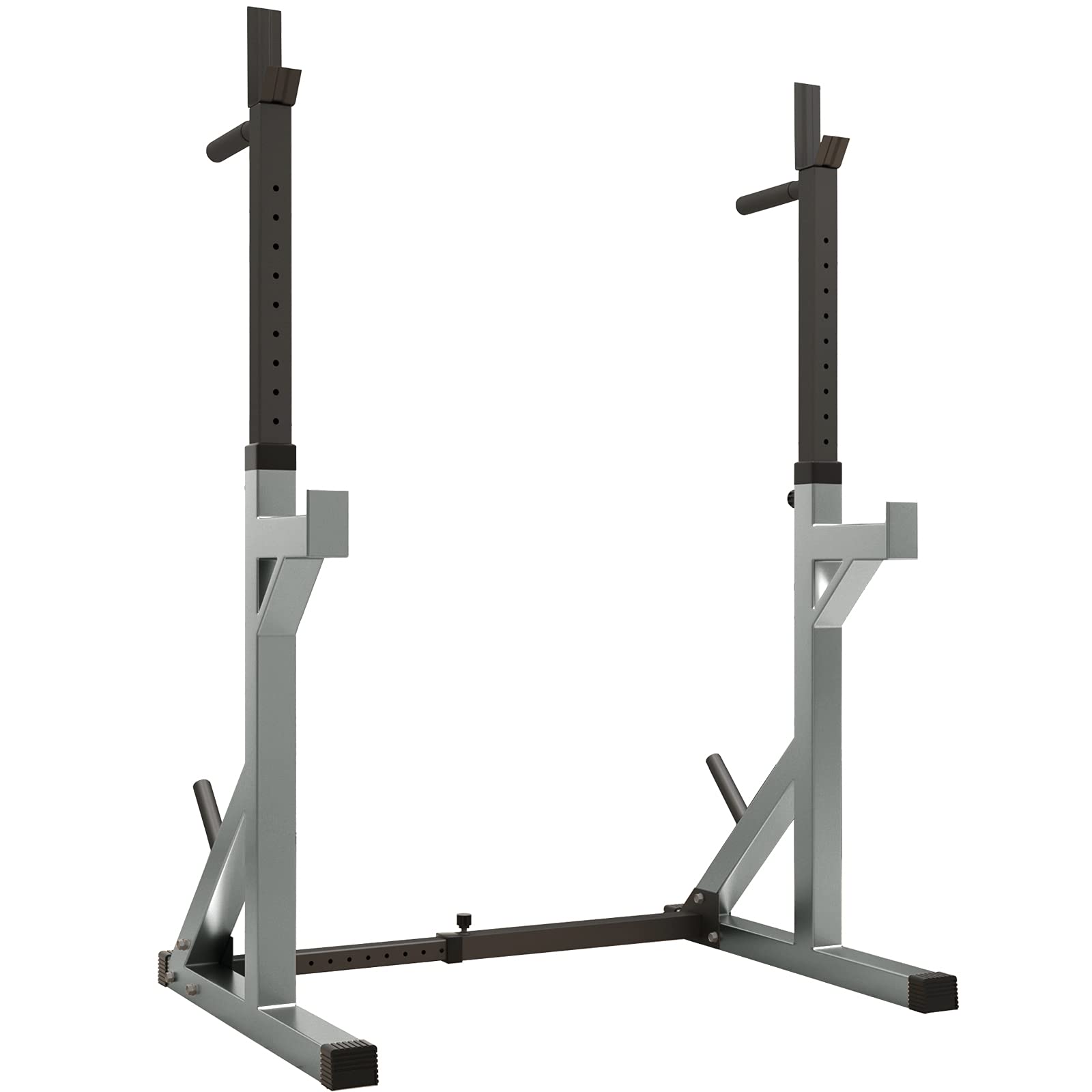 GDLF Adjustable Squat Rack - Multifunctional Barbell Stand for Weight Lifting & Bench Press - Home Gym Equipment for Strength Training & CrossFit Workouts