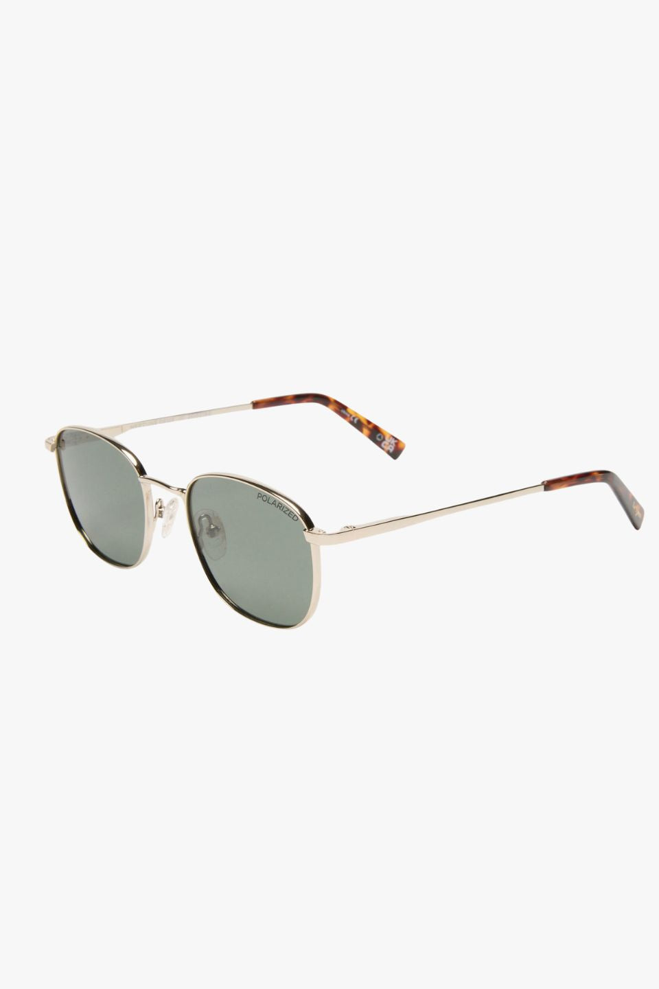 Neptune Deux Gold Round Metal Sunglasses - Stylish UV Protection Sunglasses for Women & Men - Perfect for Beach, Driving, and Outdoor Activities