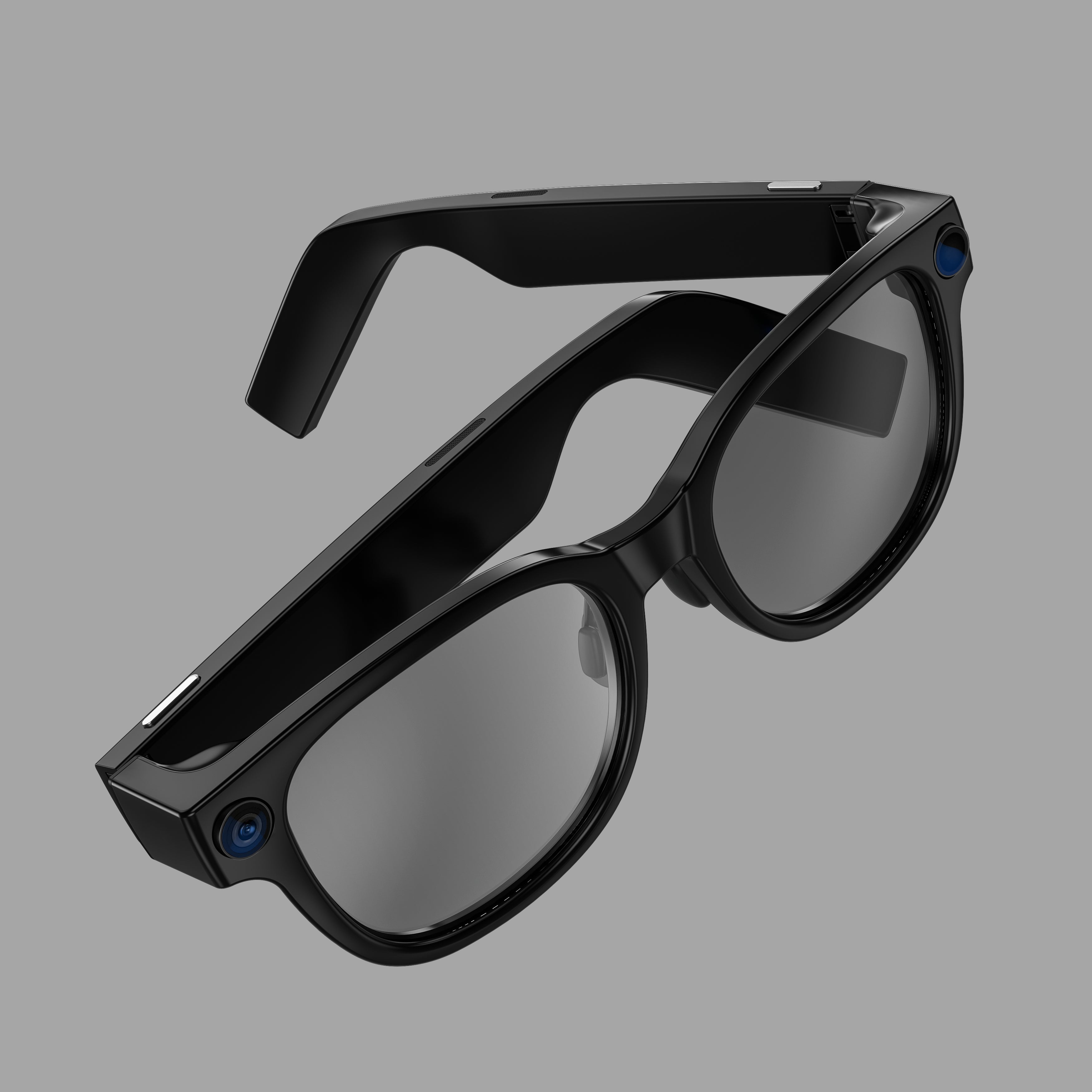 loomos.AI Smart Glasses - Augmented Reality AR Glasses with Voice Control & AI Assistant for Hands-Free Navigation, Fitness Tracking & Productivity - Perfect for Workouts, Travel & Daily Use
