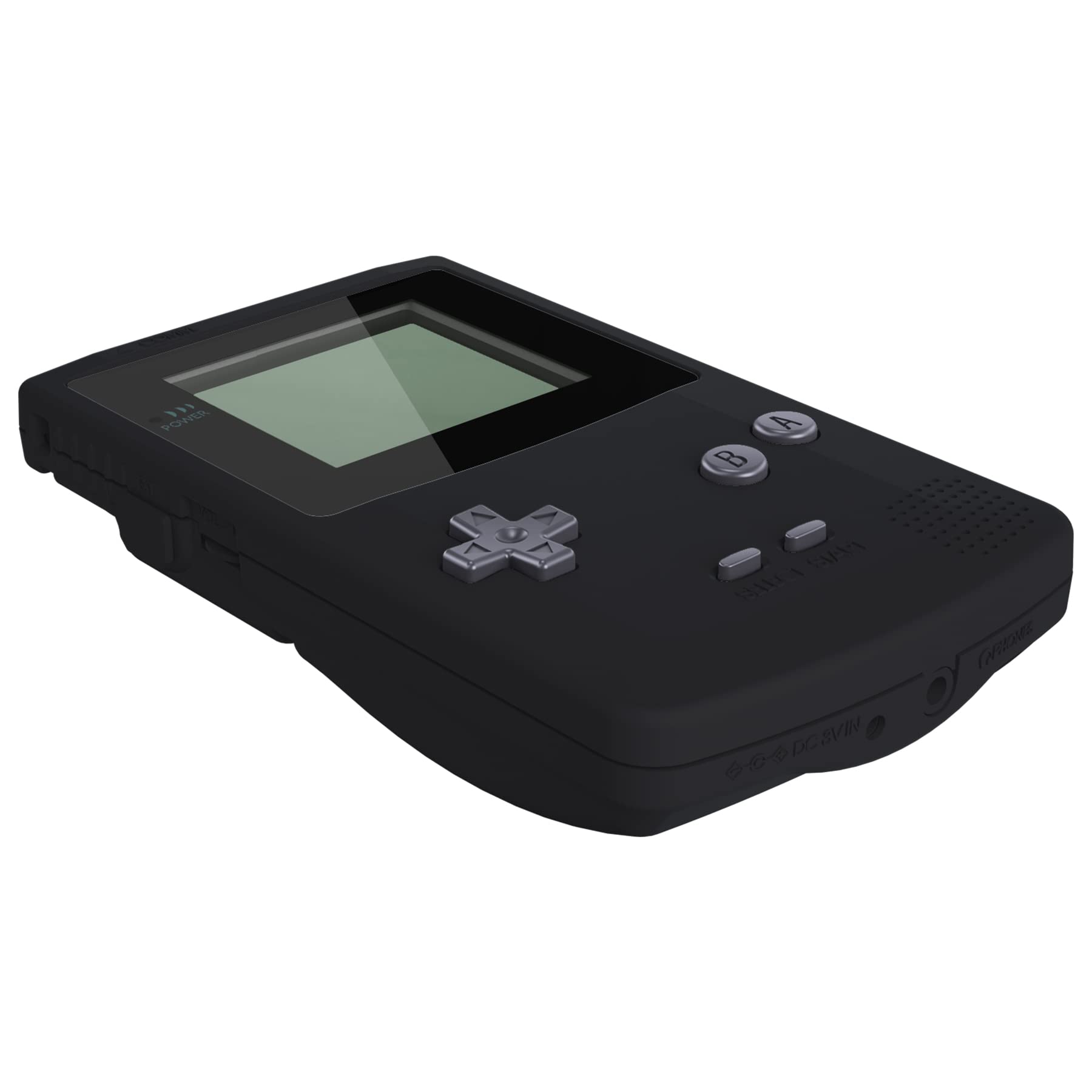 eXtremeRate Replacement Shell with Buttons for Gameboy Color GBC - Compatible with GBC OSD IPS, Regular IPS & Standard LCD Screens (Console & IPS Screen Not Included) - Black - Perfect for Gameboy Color Repair, Modding & Customization Projects