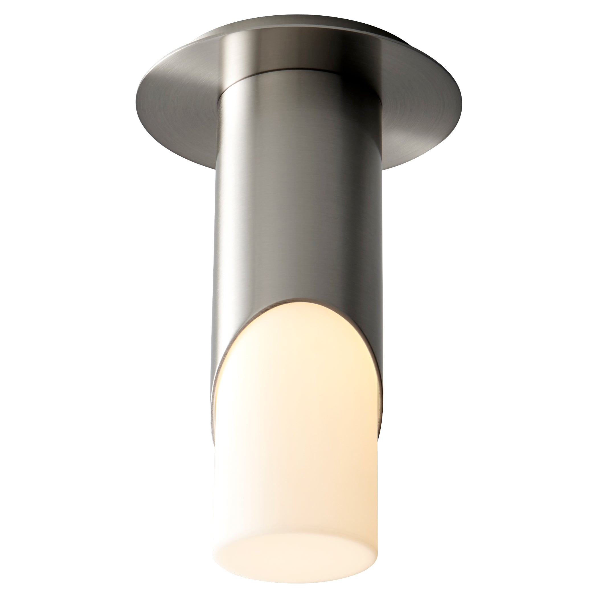 Oxygen Ellipse 3 353 224 Ceiling Mounts in Satin Nickel - Premium Ceiling Fixture for Modern Home & Office Lighting