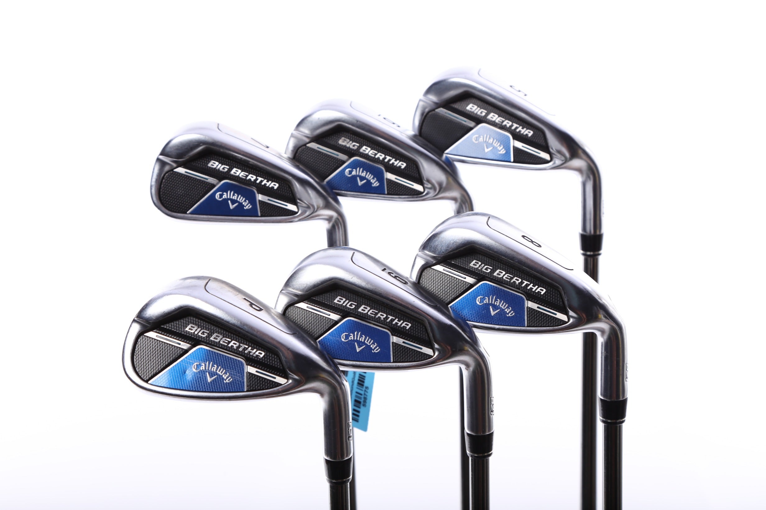 Used Callaway Big Bertha B21 Iron Set - Right Handed 5-PW Senior Flex Golf Clubs for Men | Perfect for Seniors & High Handicappers on Fairways & Roughs