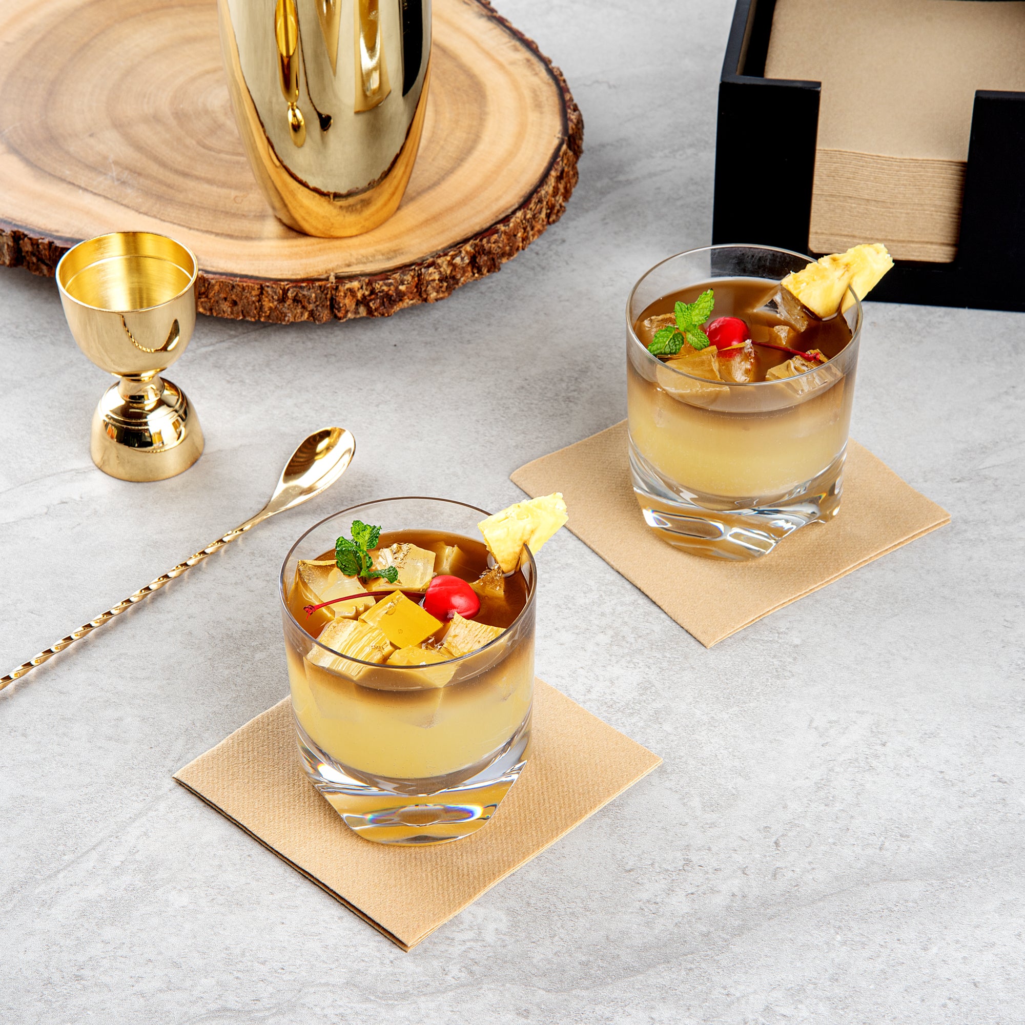 Premium 10 oz Polycarbonate Rocks Glasses - Set of 48, Shatterproof & Durable (3.5