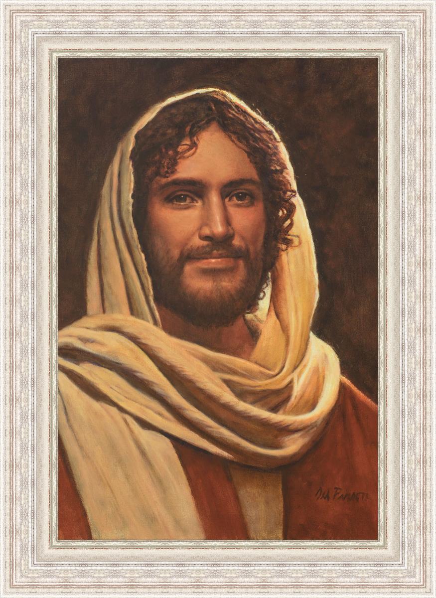 Emmanuel By Del Parson - Premium Religious Wall Art for Home & Church Decor - Perfect for Living Rooms, Bedrooms & Worship Spaces