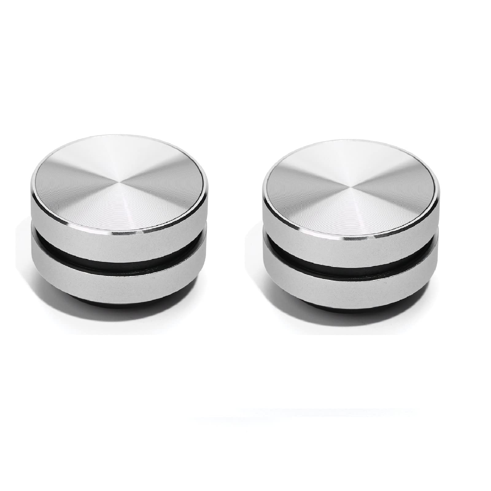 2PCS Bone Conduction Bluetooth Speakers - Wireless Stereo Sound, Portable Mini Humbird Speaker for Outdoor Activities, Running, Cycling & Home Use (Silver, 2 Pack)