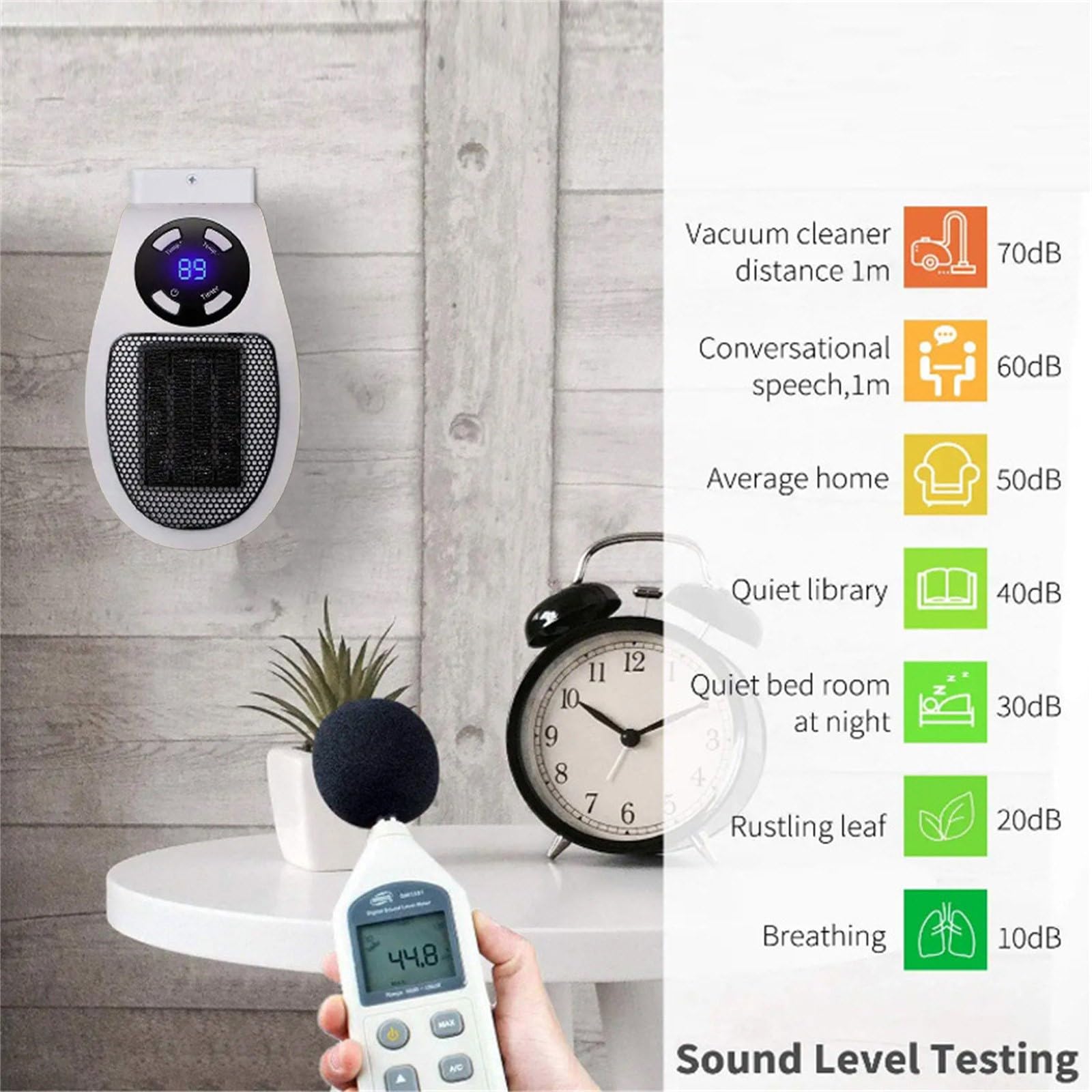 Elon Musk Ultra Air Heater 2025 - Upgraded Electric Space Heater with Adjustable Thermostat, Timer & LED Display - Energy Efficient Indoor Heater for Home, Office & Bedroom (1 Pack) - Perfect for Winter Warmth & Small Room Heating