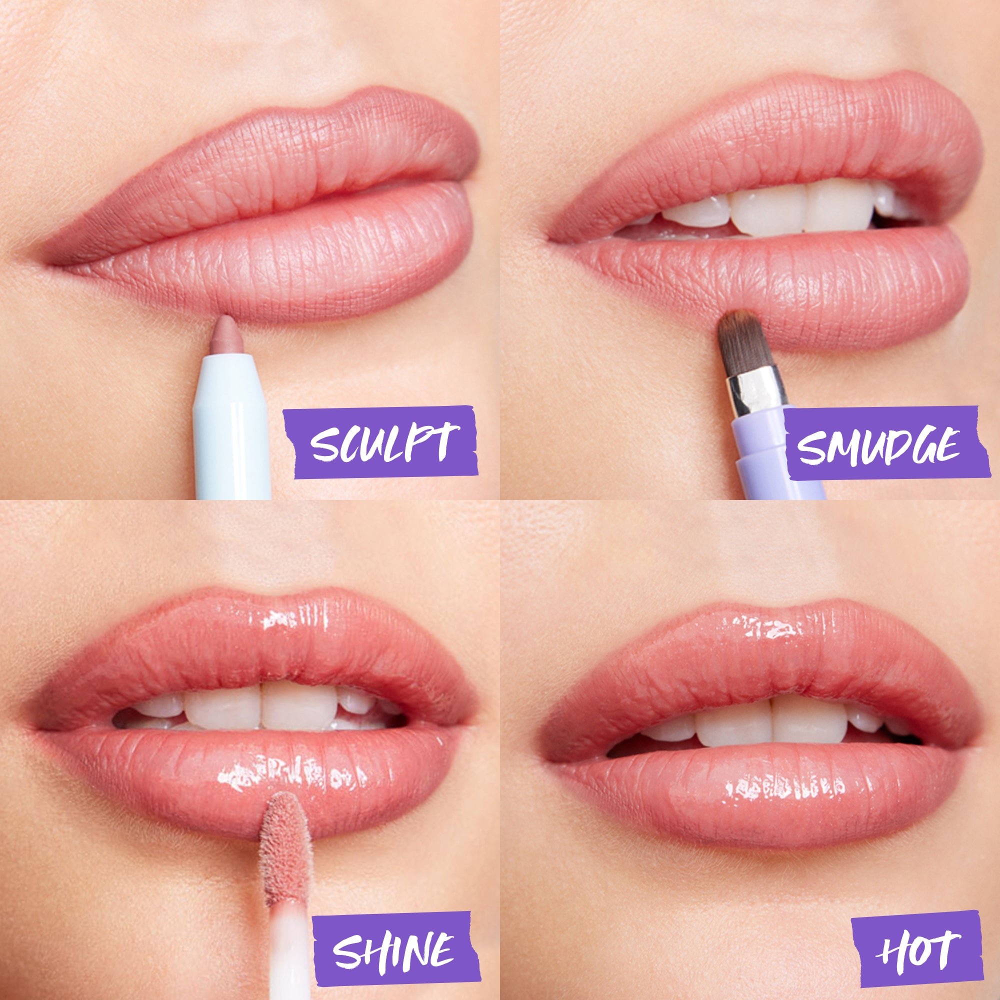 Hotliner Hyaluronic Acid Lip Liner - Long-Lasting Contour Pencil for Fuller Lips | Perfect for Daily Makeup & Special Occasions