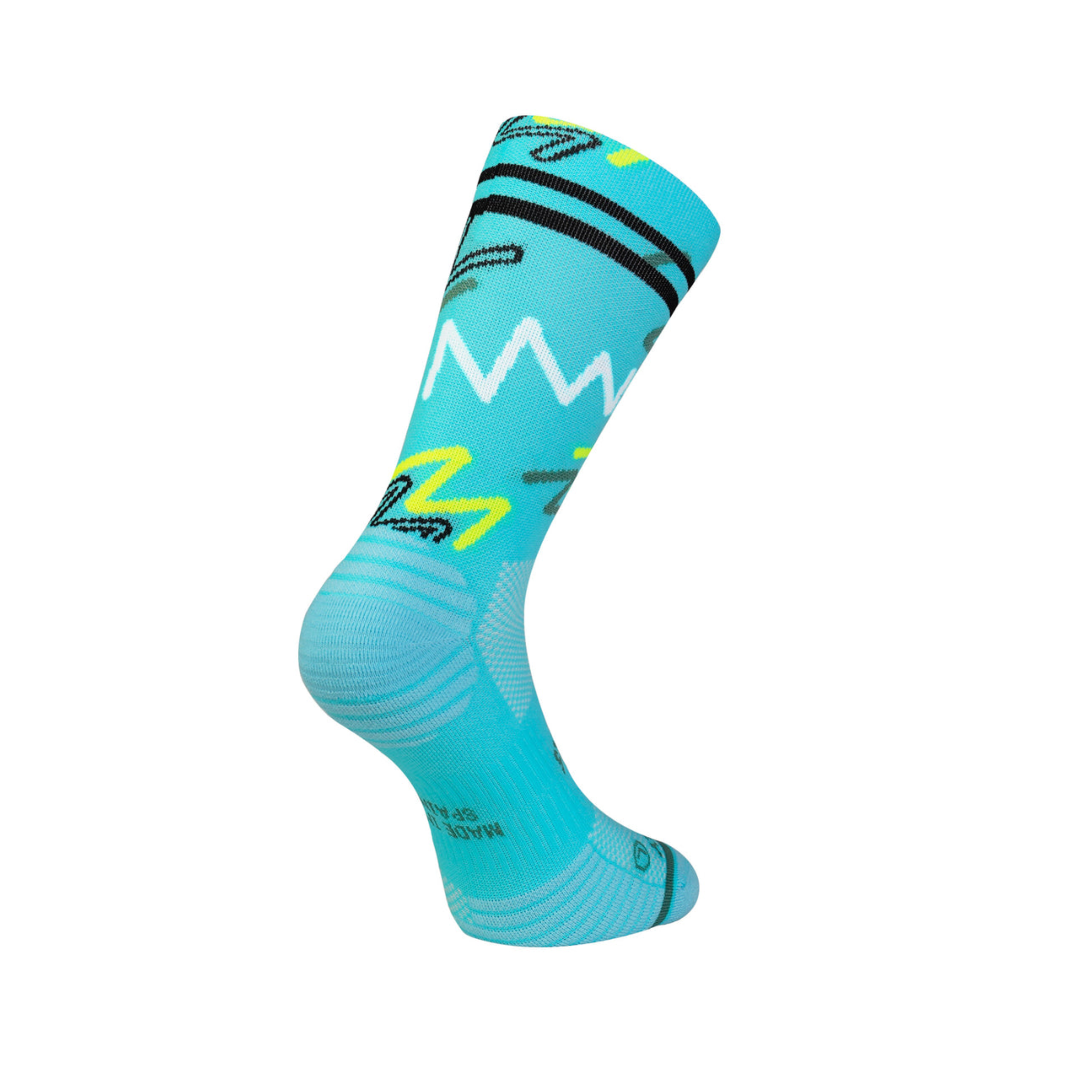Breathable & Cushioned Sporcks BPM Running Socks for Men & Women - Perfect for Marathon, Jogging & Workout