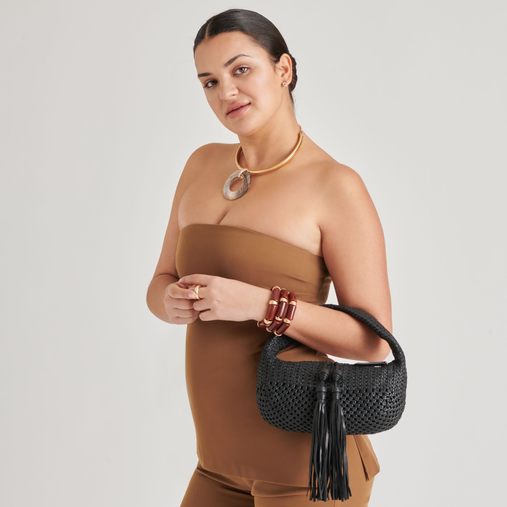 ZENIA Premium Black Leather Handbag for Women - Stylish & Durable Crossbody Purse - Perfect for Work, Travel & Everyday Use