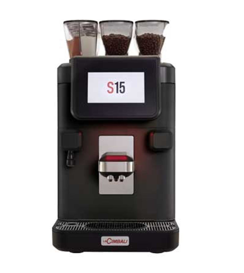La Cimbali S15 Super Automatic Commercial Espresso Machine - Professional Coffee Maker for Cafes & Restaurants - Perfect for High-Volume Brewing & Latte Art