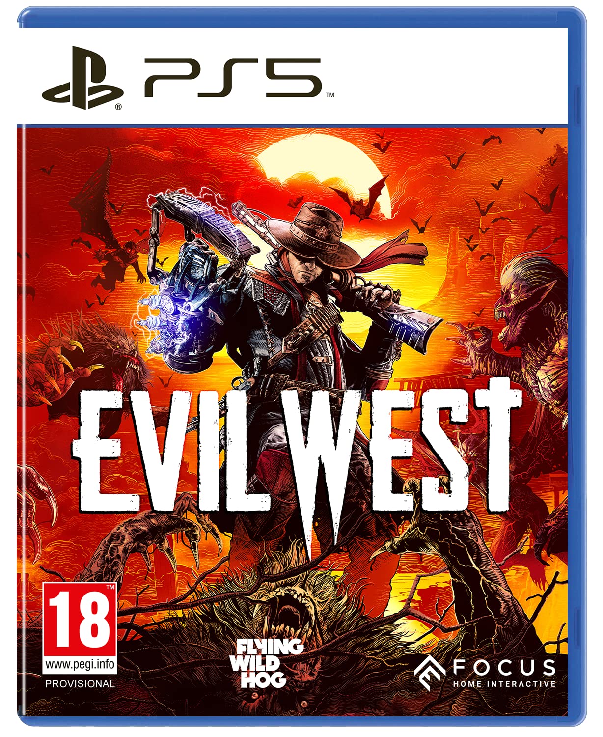 Evil West for PS5 - Action-Adventure Game with Vampire Hunting | Perfect for Horror & Fantasy Fans | Play at Home or with Friends