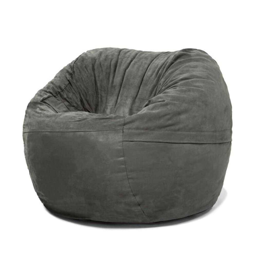 3 Ft Round Standard Classic Bean Bag Chair with Zipper Closure - Shredded Foam Filling (28