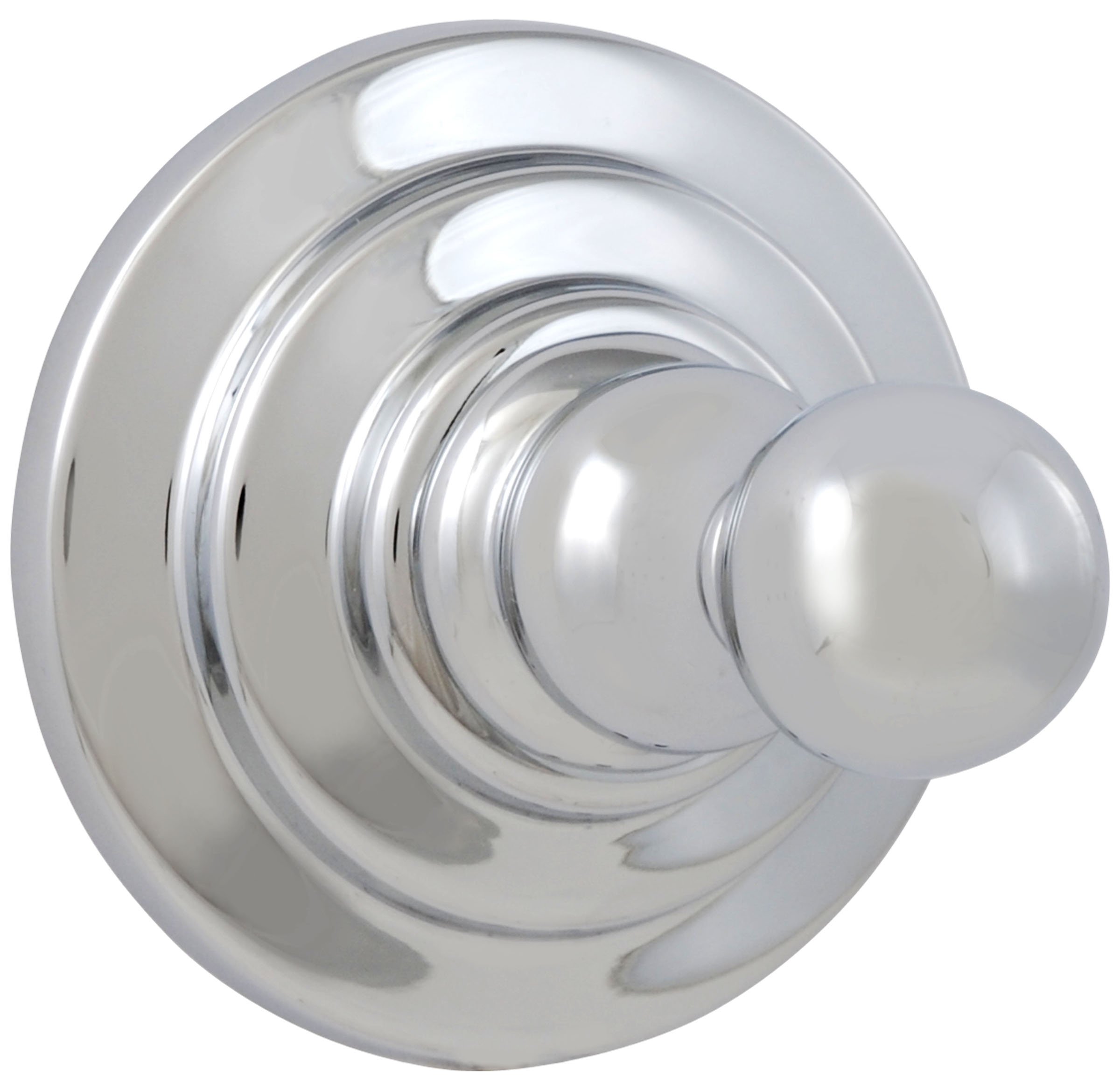 LDR Industries 1646413CP Ashton Chrome Robe Hook - Heavy Duty Bathroom Wall Hook for Towels, Robes & Coats - Perfect for Bathroom, Bedroom & Entryway Organization