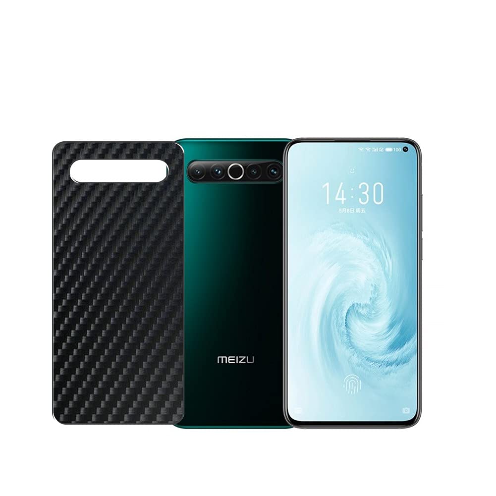 2 Pack Back Screen Protector Film for Meizu 18 - Scratch-Resistant PET Film Protector (Not Tempered Glass) - Perfect for Daily Protection & Anti-Scratch Needs - Black