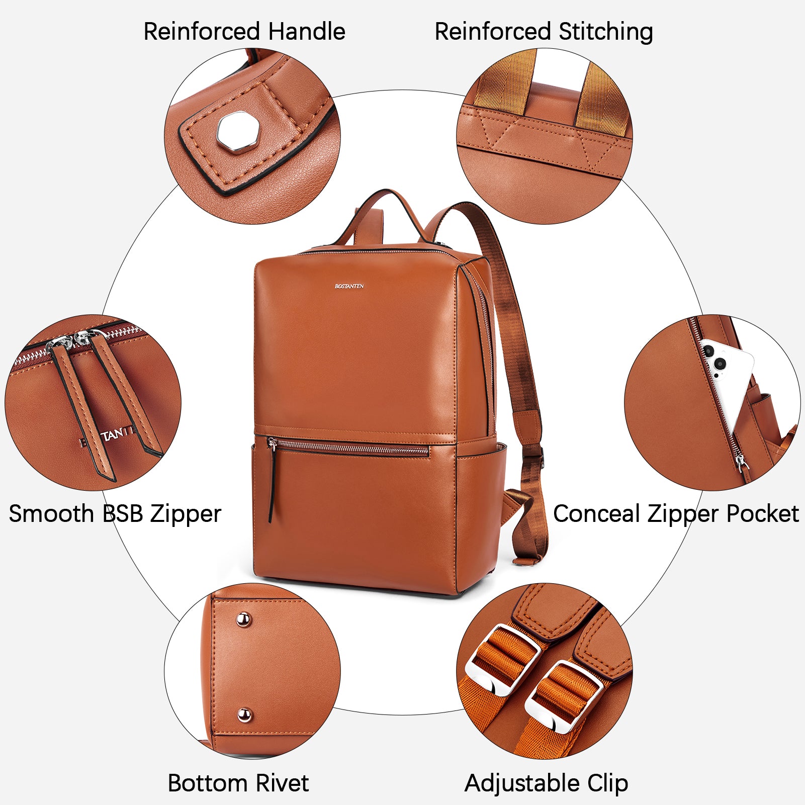 Vintage Baish Backpack - Stylish & Durable for Travel, School & Outdoor Adventures | Eternity Collection