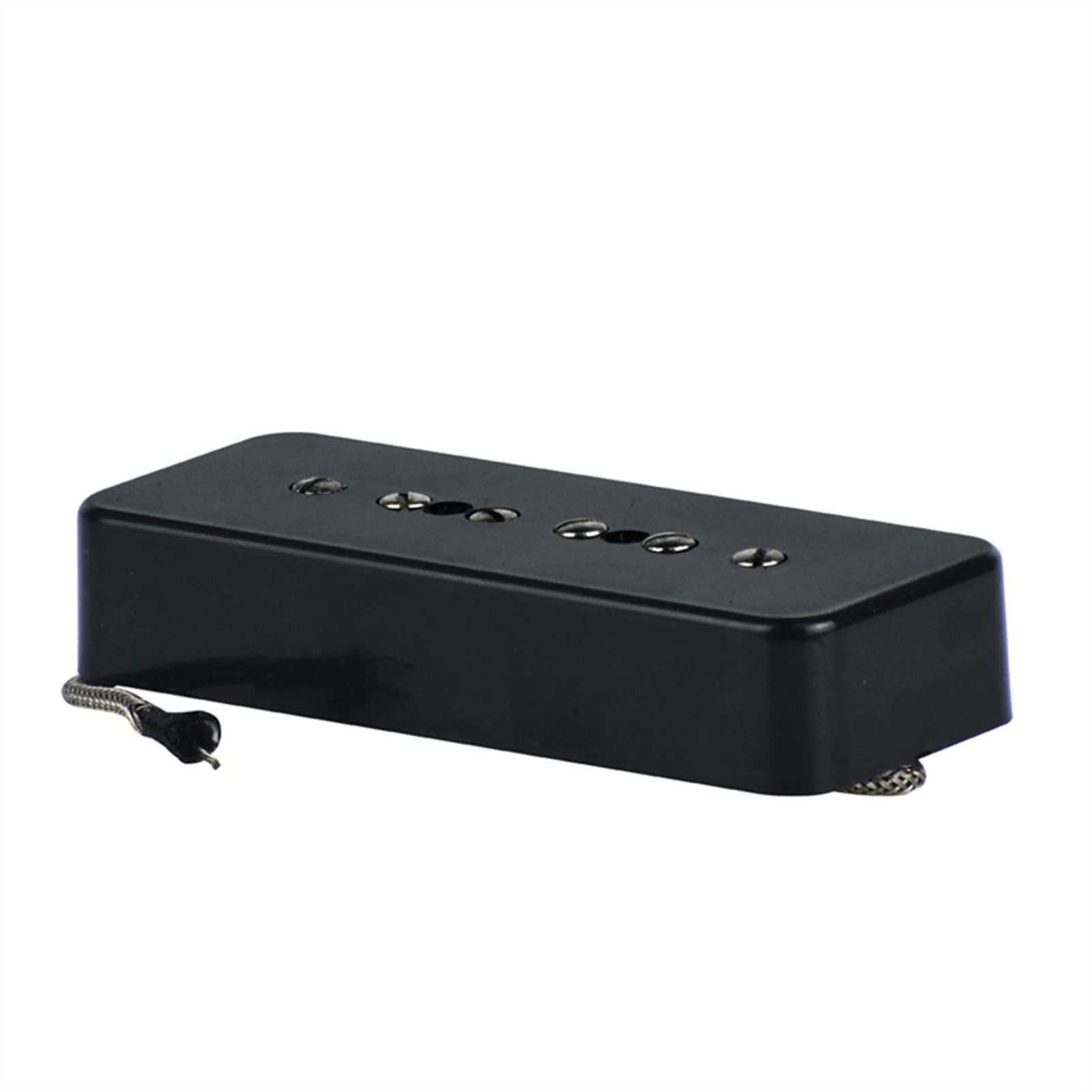 Alnico 5 Humbucker Guitar Pickup Set - Soap Bar Neck & Bridge Pickups for Electric Guitar | Single Coil Replacement Parts | Perfect for Blues, Rock & Metal Performances