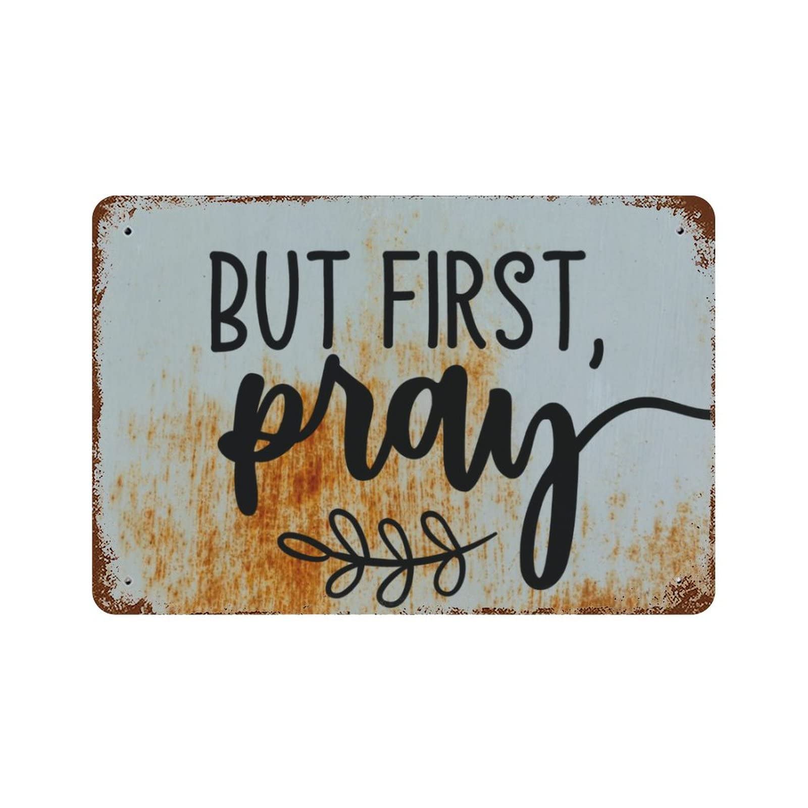 Bible Verse Metal Plaque - Christian Wall Art for Home & Gift