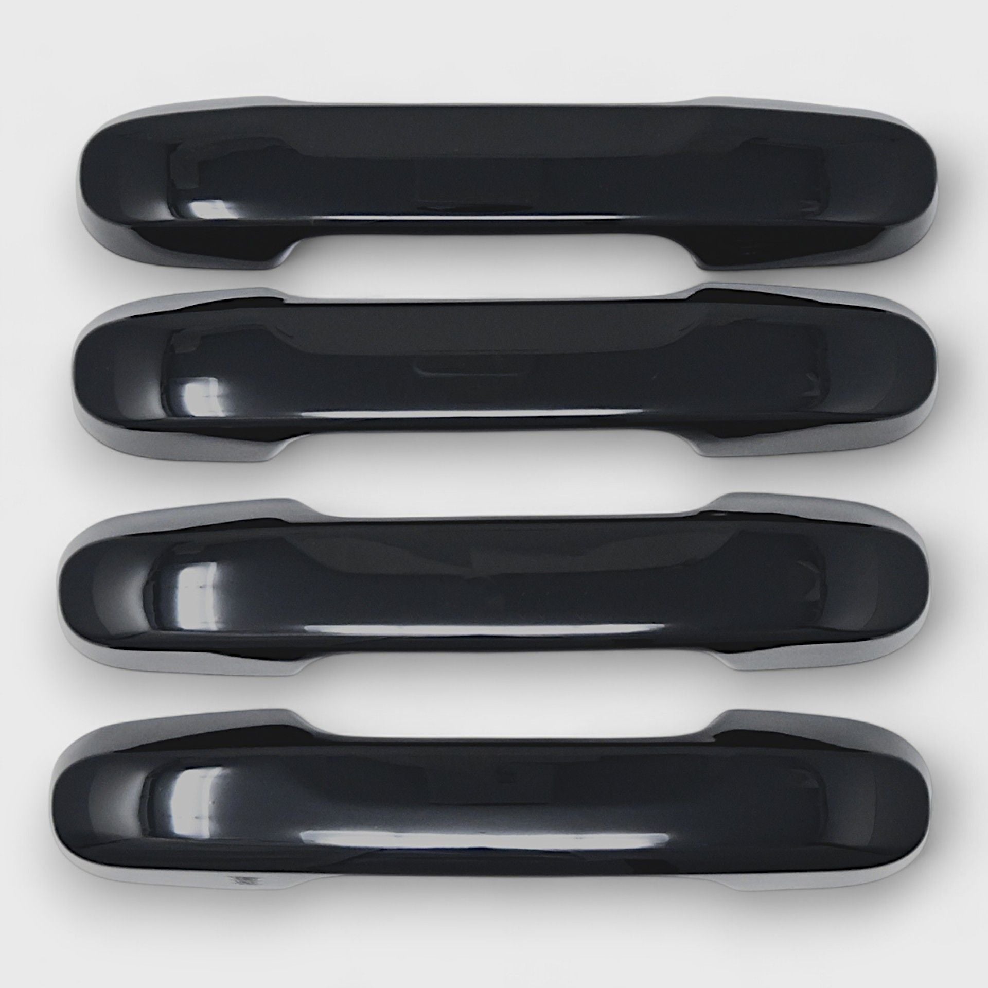 Gloss Black Chrome Delete Door Handle Cover Set with Keyless Sensors - DH6340BLK - Upgrade Your Car's Exterior Style (Perfect for Tesla, BMW, Mercedes & More)