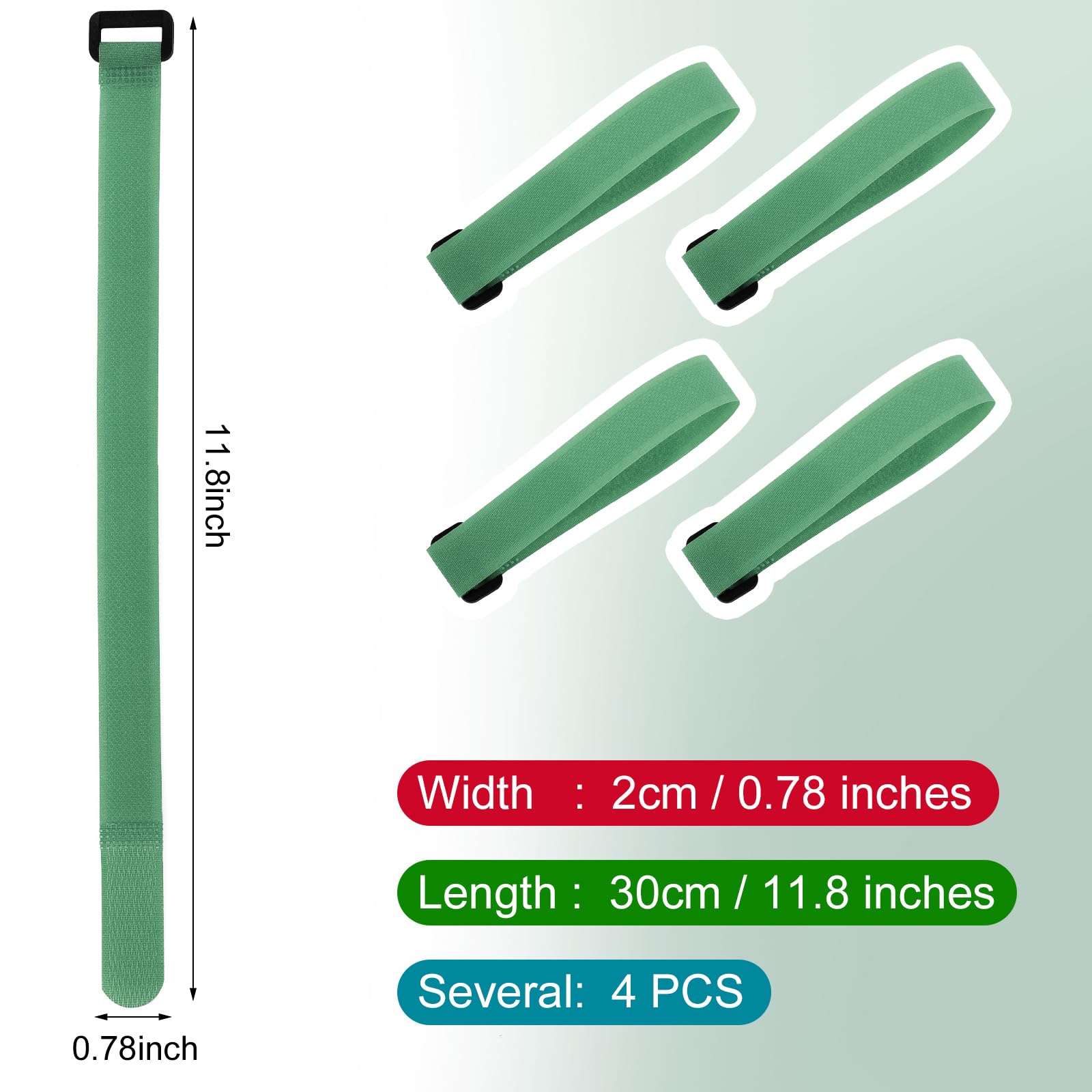4pcs Sublimation Tumbler Clamps - Reusable Tool for 15-30oz Tumblers (Green) - DIY Crafting & Sublimation Projects