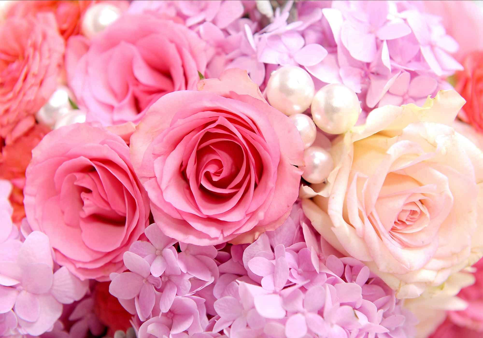 10x7ft Floral Pearl Photography Backdrop - Elegant Bridal Wedding Shower Background, Themed Party Wallpaper, Photo Booth Props for Baby Shower & Birthday Decor (LXFH593)