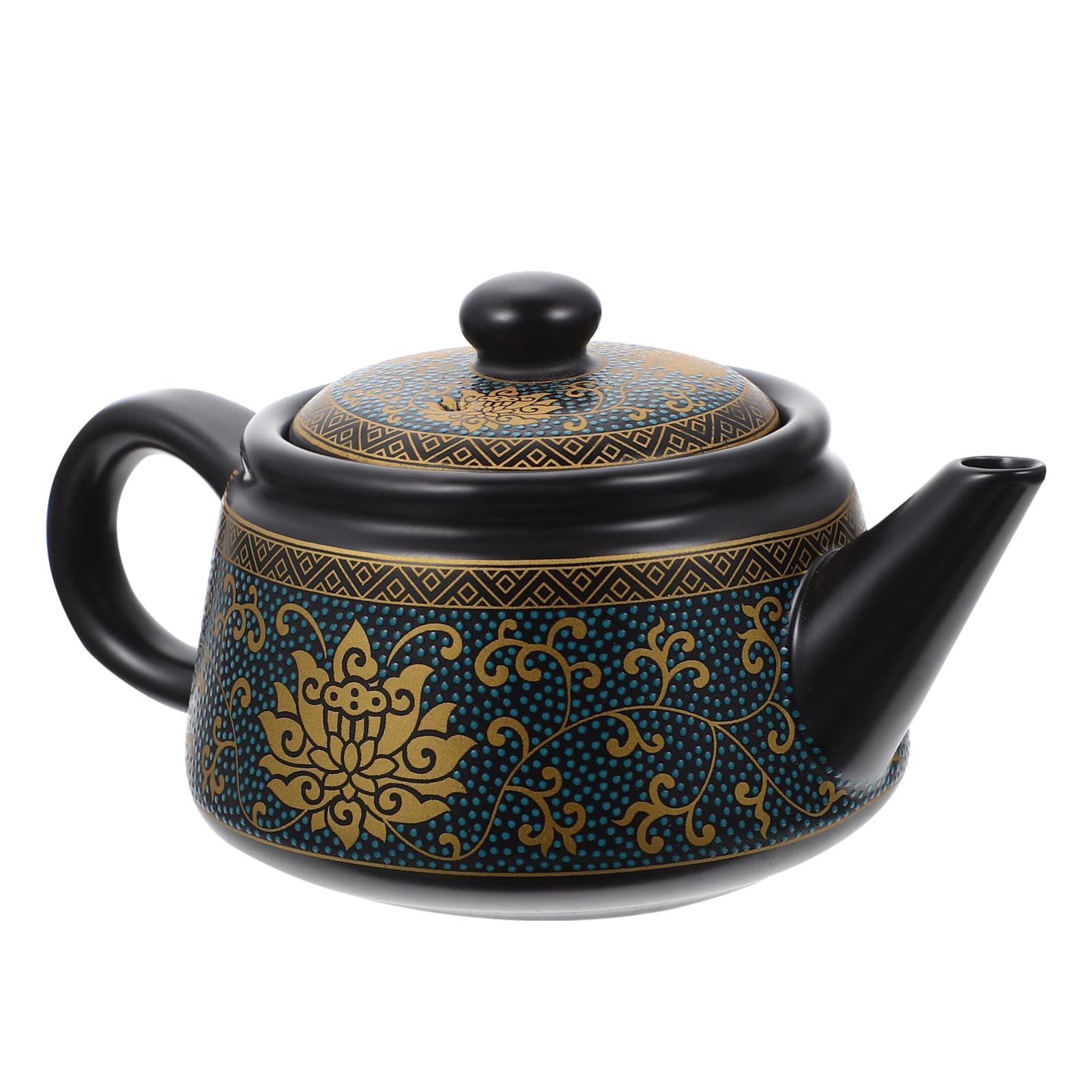 FOMIYES Ceramic Teapot - Handmade Elegant Tea Kettle for Home & Tearoom Decor, Perfect for Brewing Hot Tea, Herbal Tea & Iced Tea - Ideal Gift for Tea Lovers & Cozy Afternoon Tea Time