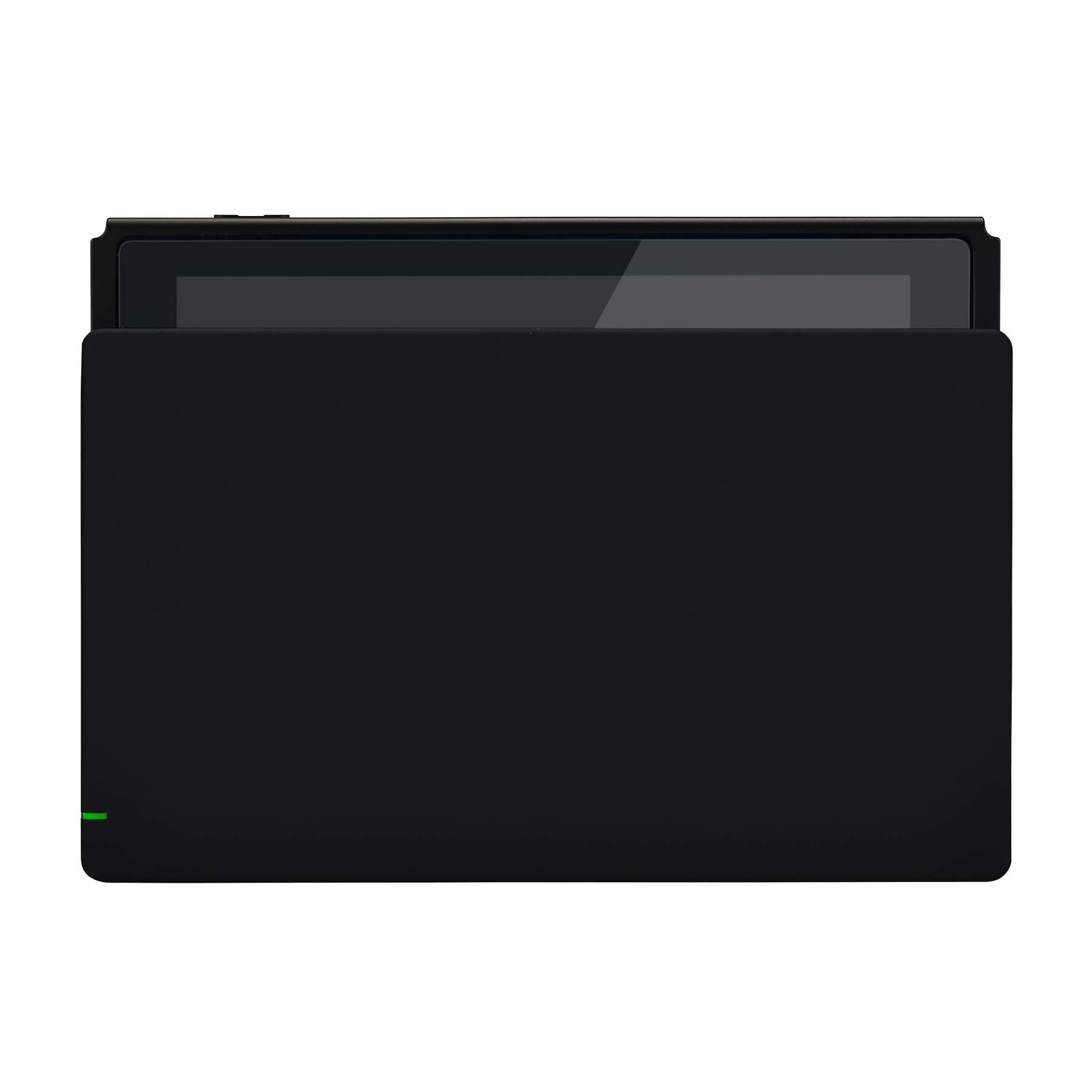eXtremeRate Soft Touch Black Joycon Housing Shell with D-Pad & Full Button Set for Nintendo Switch - Replacement Faceplate for Switch Dock (Dock Not Included) - Perfect for DIY Repairs & Custom Gaming Setup