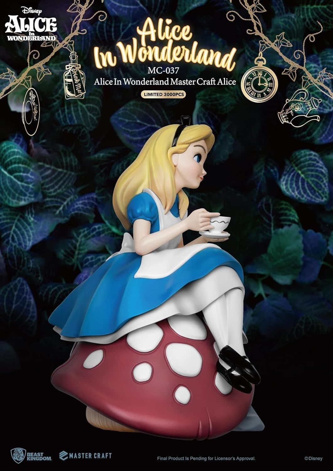 Beast Kingdom Master Craft Alice in Wonderland Statue 14.2