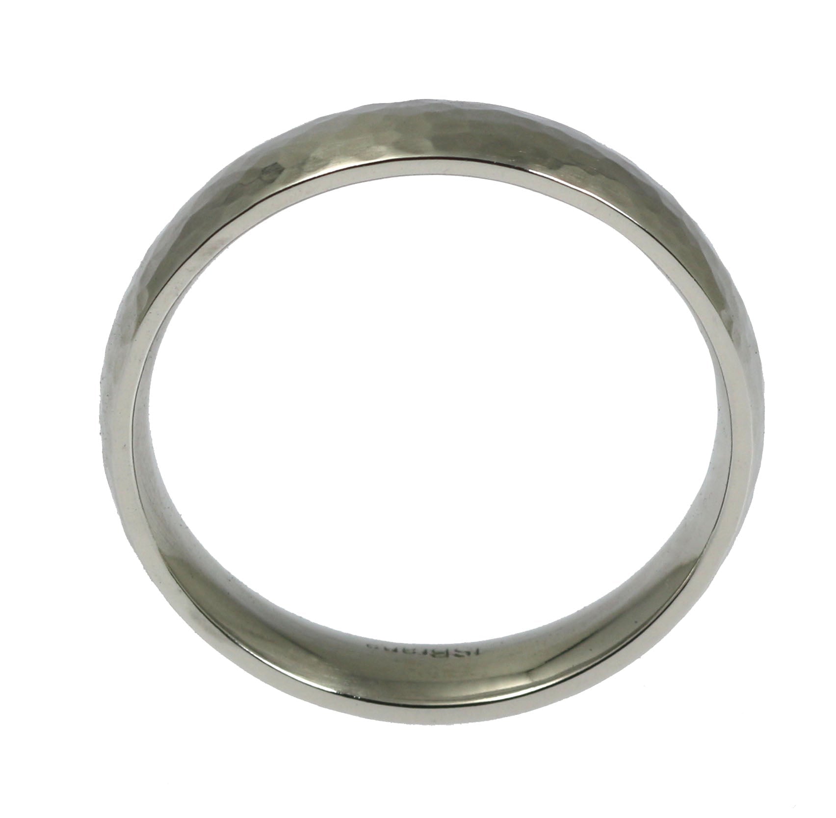 5mm Hammered Comfort Fit Stainless Steel Men's Wedding Band Ring - Durable & Hypoallergenic Jewelry for Grooms, Anniversary Gifts & Everyday Wear
