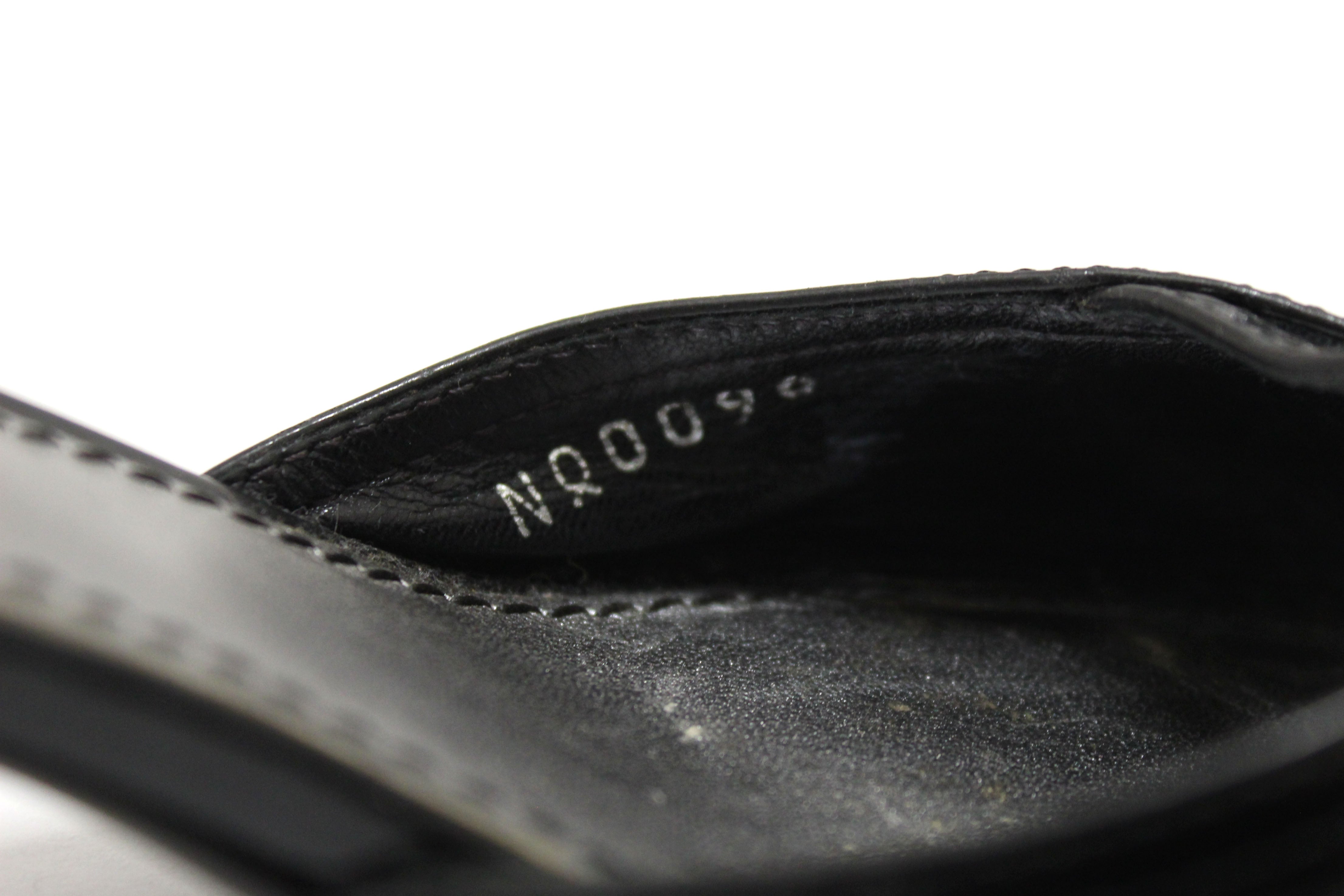 Authentic Louis Vuitton Black Mini Lin Slide-on Heels Women's Size 37.5 EU (US 7.5) - Luxury Summer Sandals for Beach, Vacation & Casual Outings