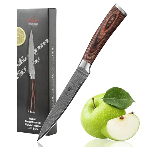 1pc-Damascus Universal Knife (5 Inch)