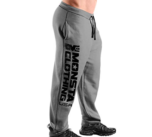 Grey Sweatpants/Black Art