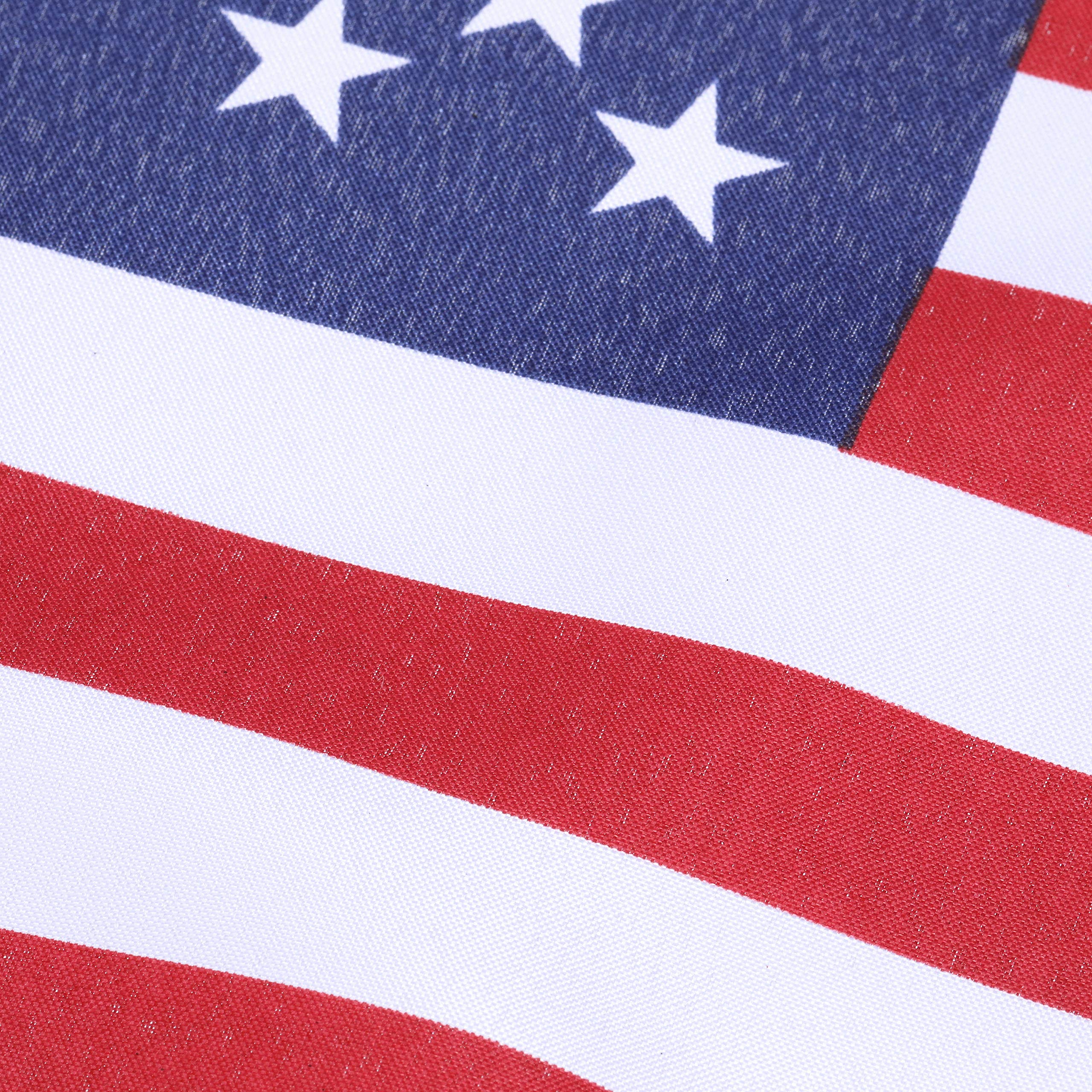 Seachoice USA Flag 12x18 Inch - Print-Dyed Marine Grade Nylon American Flag for Boats, RVs & Outdoor Decor | Weather-Resistant & Durable