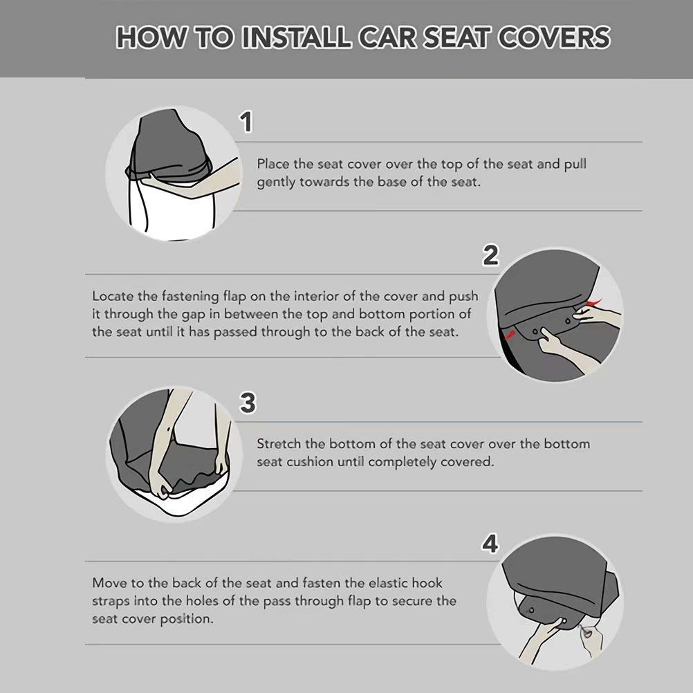 Universal Cow Skin Print Car Seat Covers for Men - Premium Polyester Sponge Bucket Seat Protectors | Durable Interior Covers for Trucks, SUVs & Sports Cars | Perfect for Daily Commute & Road Trips