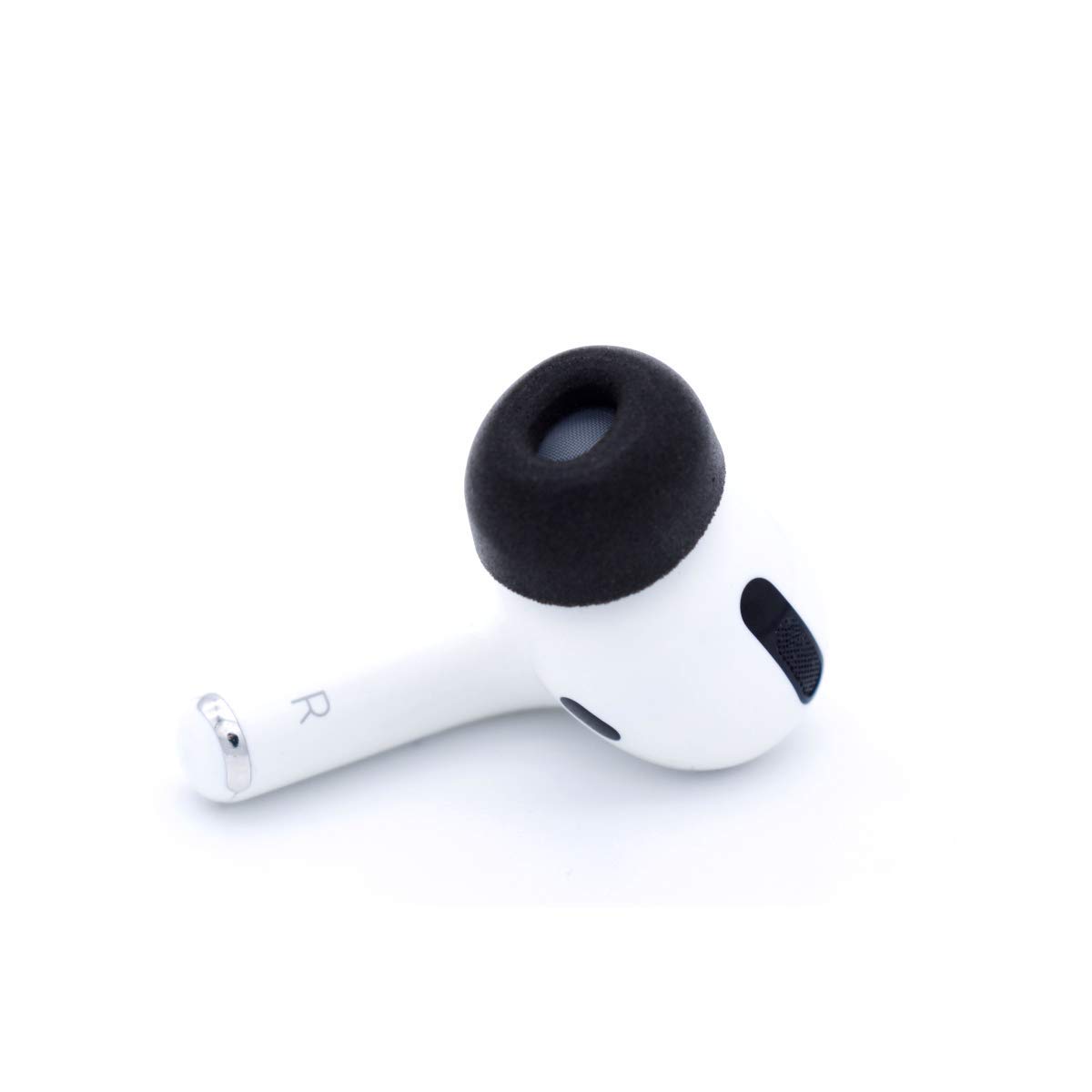 Dekoni Memory Foam AirPod Pro Ear Tips - Large Black for Comfort & Noise Isolation