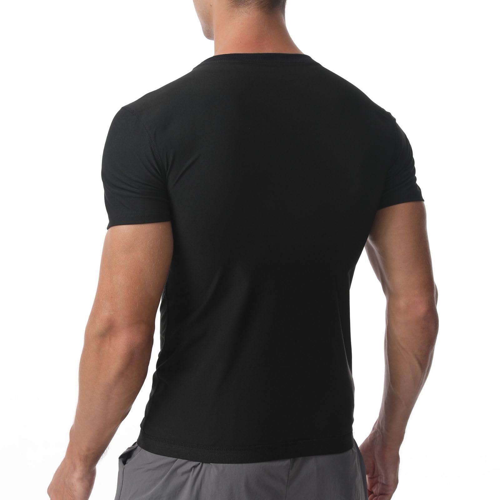 Men’s Sauna Suit Shirt - Heat Trapping Sweat Compression Vest for Weight Loss & Workout, Breathable Shapewear Top for Gym, Running & Fitness Training